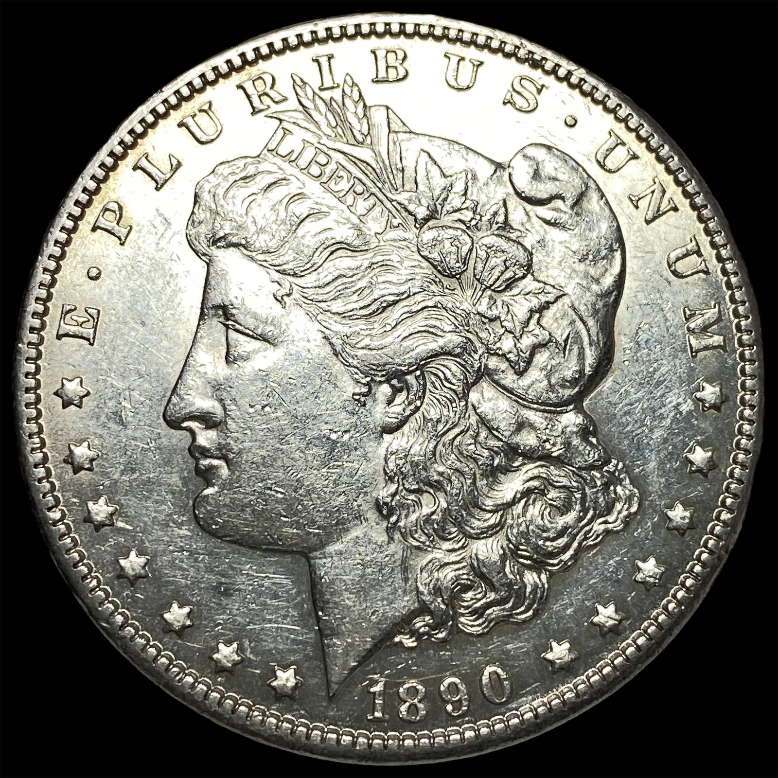 1890-CC Silver Morgan Dollar UNCIRCULATED: 1890-CC Silver Morgan Dollar UNCIRCULATED