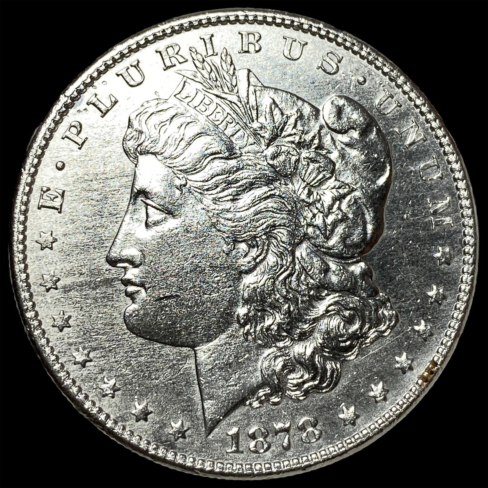 1878-S Silver Morgan Dollar UNCIRCULATED: 1878-S Silver Morgan Dollar UNCIRCULATED