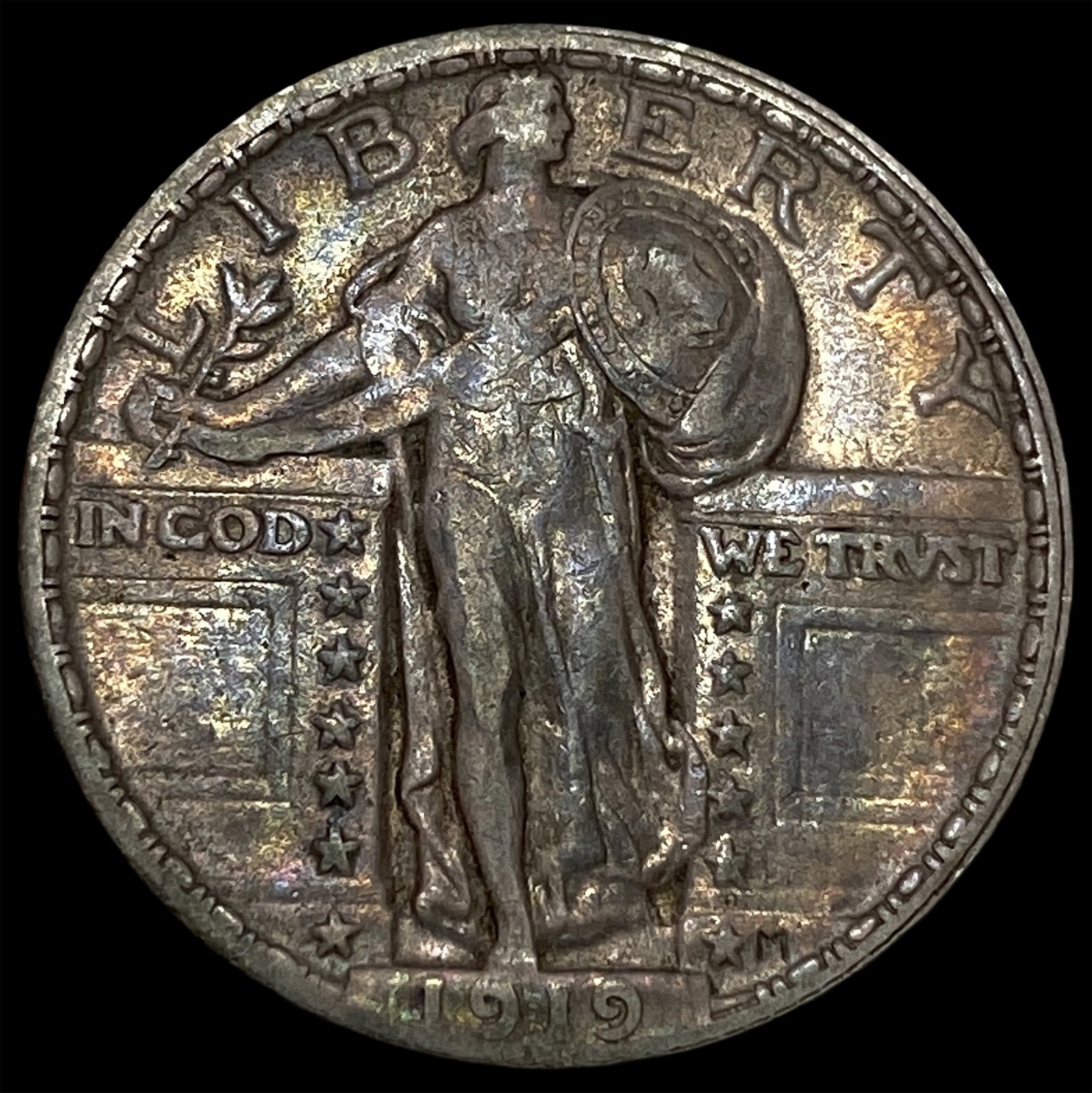 1919 Standing Liberty Quarter LIGHTLY CIRCULATED: 1919 Standing Liberty Quarter LIGHTLY CIRCULATED
