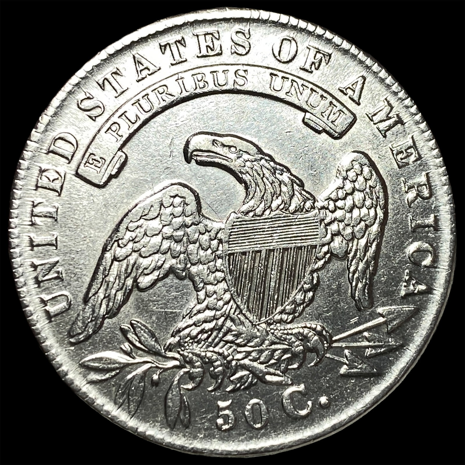 1834 Capped Bust Half Dollar UNCIRCULATED - 2