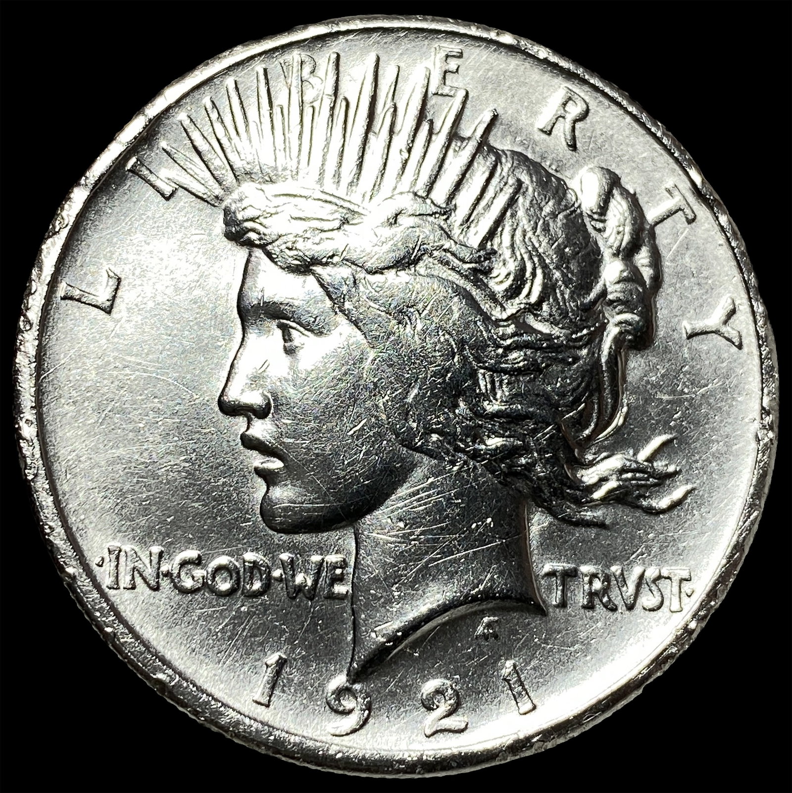 1921 Silver Peace Dollar UNCIRCULATED: 1921 Silver Peace Dollar UNCIRCULATED