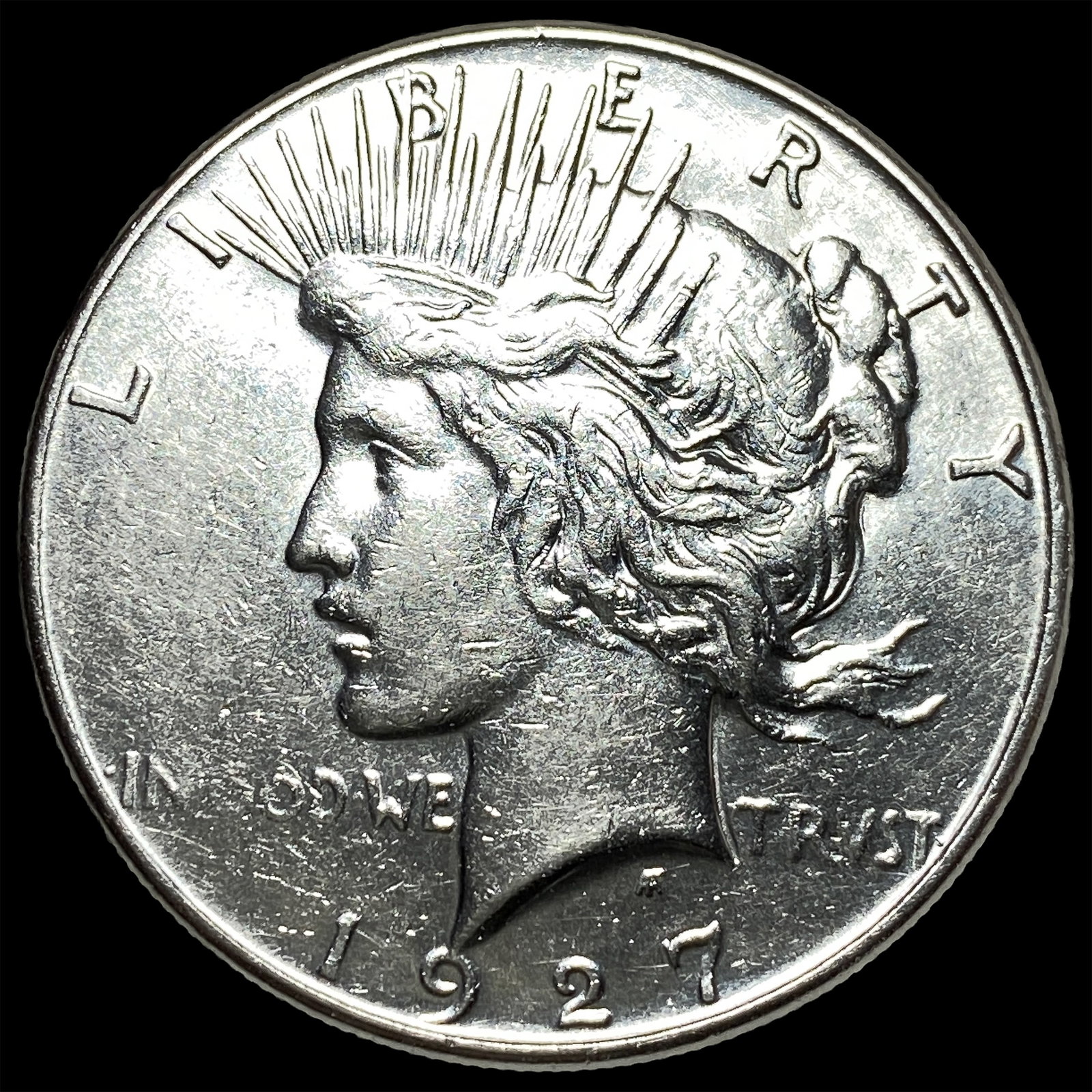 1927 Silver Peace Dollar UNCIRCULATED: 1927 Silver Peace Dollar UNCIRCULATED