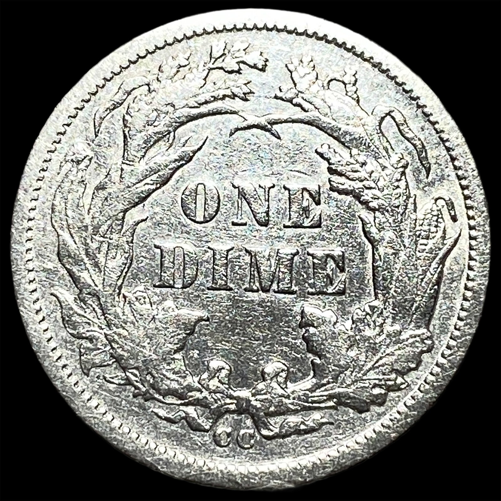 1877-CC Silver Dime UNCIRCULATED - 2