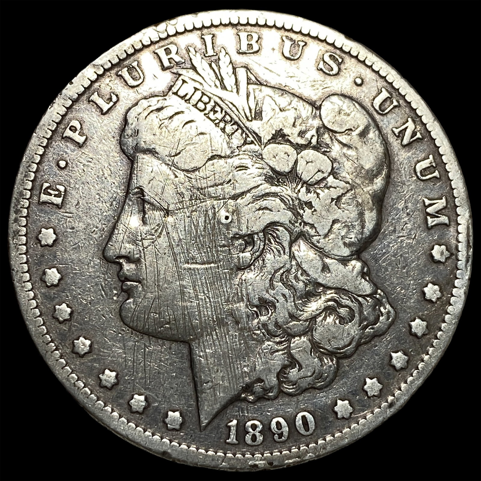 1890-CC Silver Morgan Dollar HIGH GRADE: 1890-CC Silver Morgan Dollar HIGH GRADE