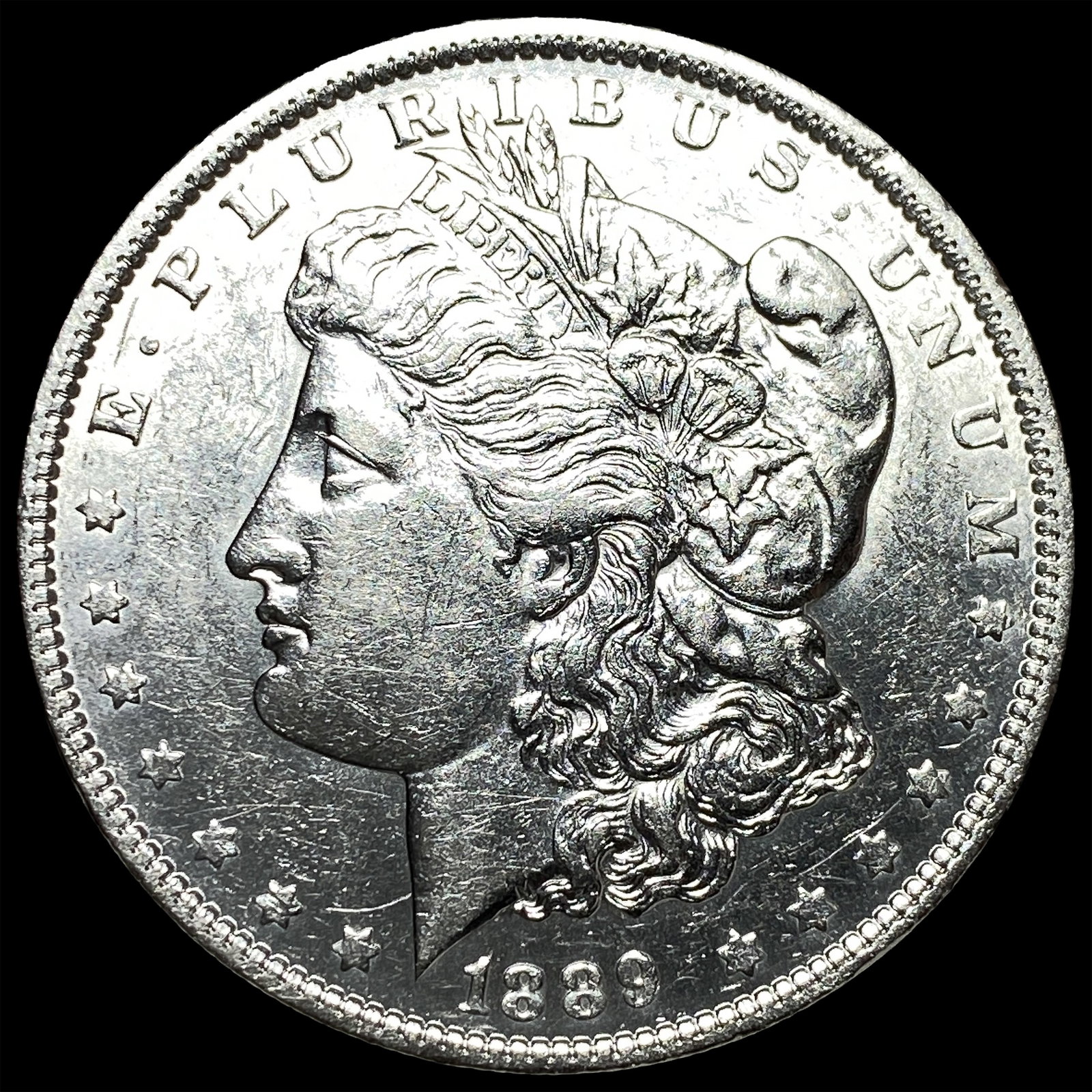 1889 Morgan Silver Dollar UNCIRCULATED: 1889 Morgan Silver Dollar UNCIRCULATED