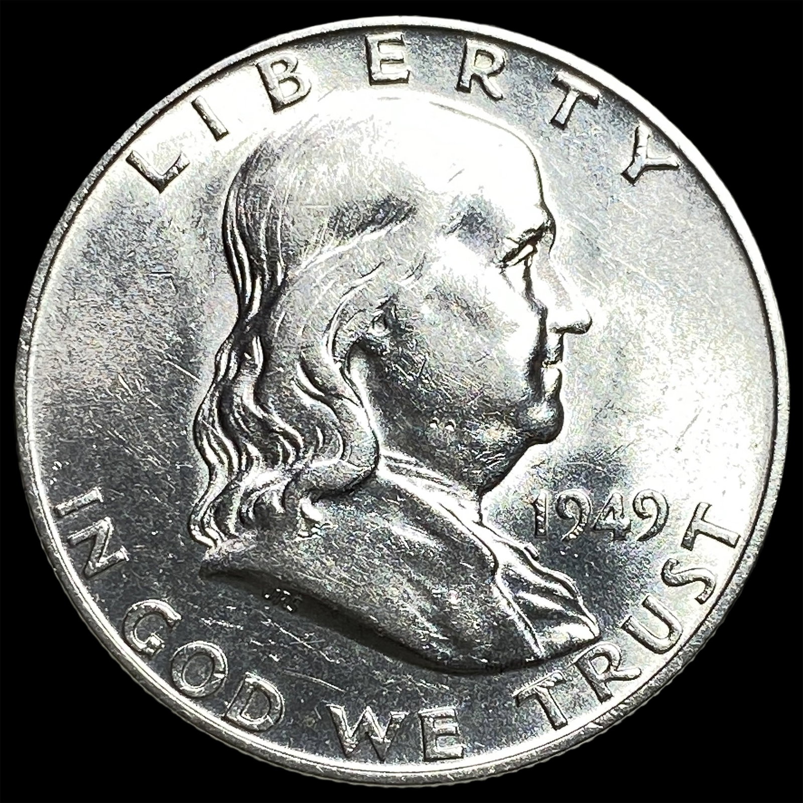 1949 Franklin Silver Half Dollar UNCIRCULATED (1 of 2)