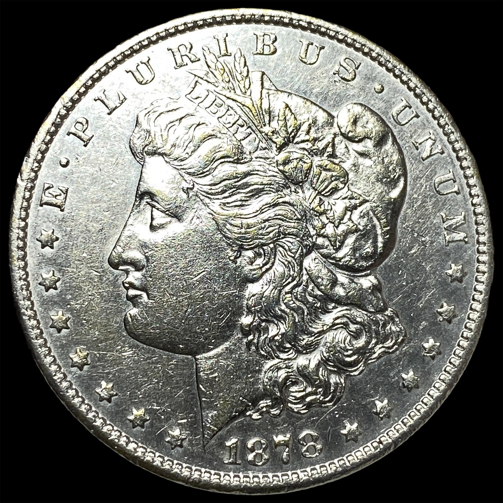 1878-S Silver Morgan Dollar UNCIRCULATED: 1878-S Silver Morgan Dollar UNCIRCULATED