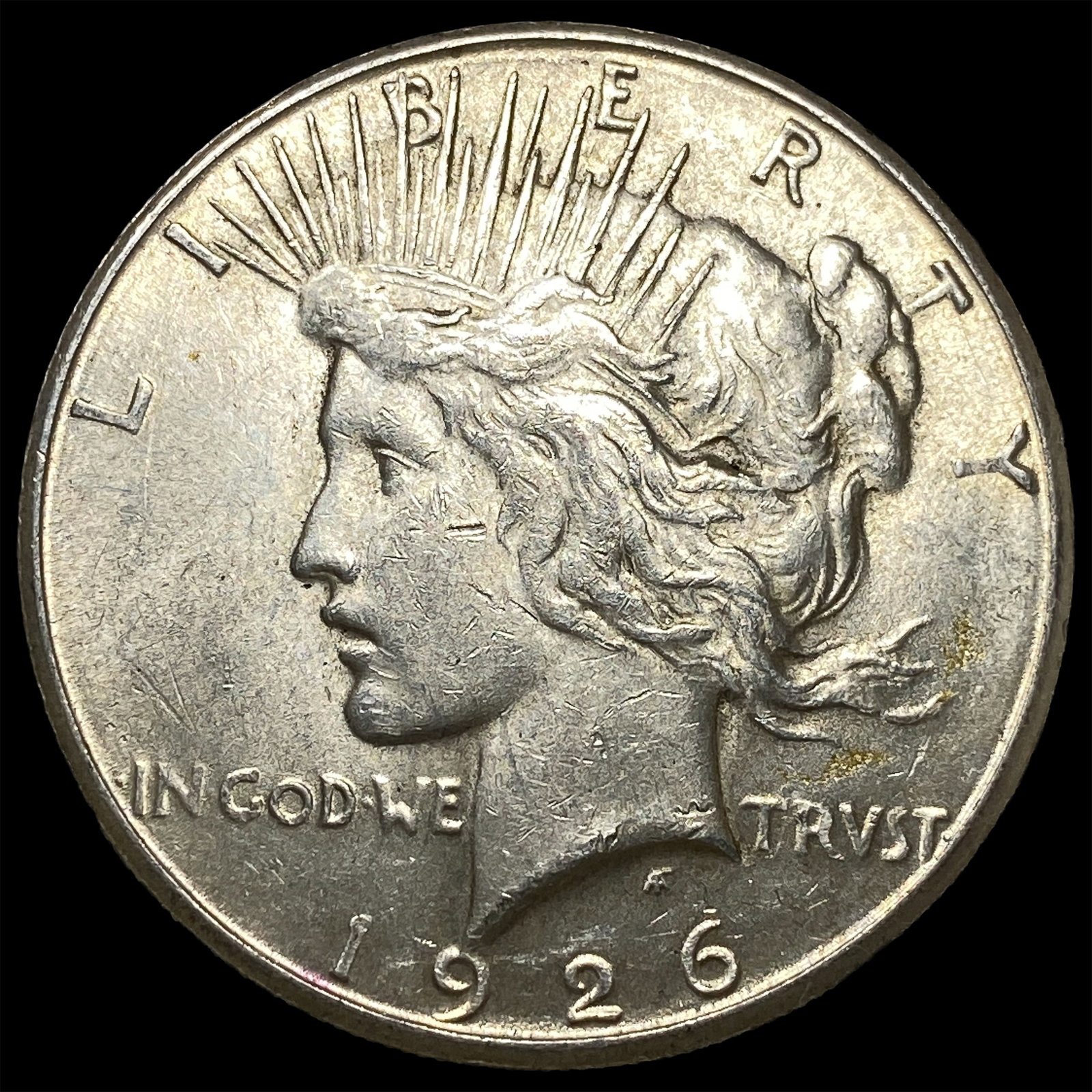 1926-S Silver Peace Dollar UNCIRCULATED: 1926-S Silver Peace Dollar UNCIRCULATED