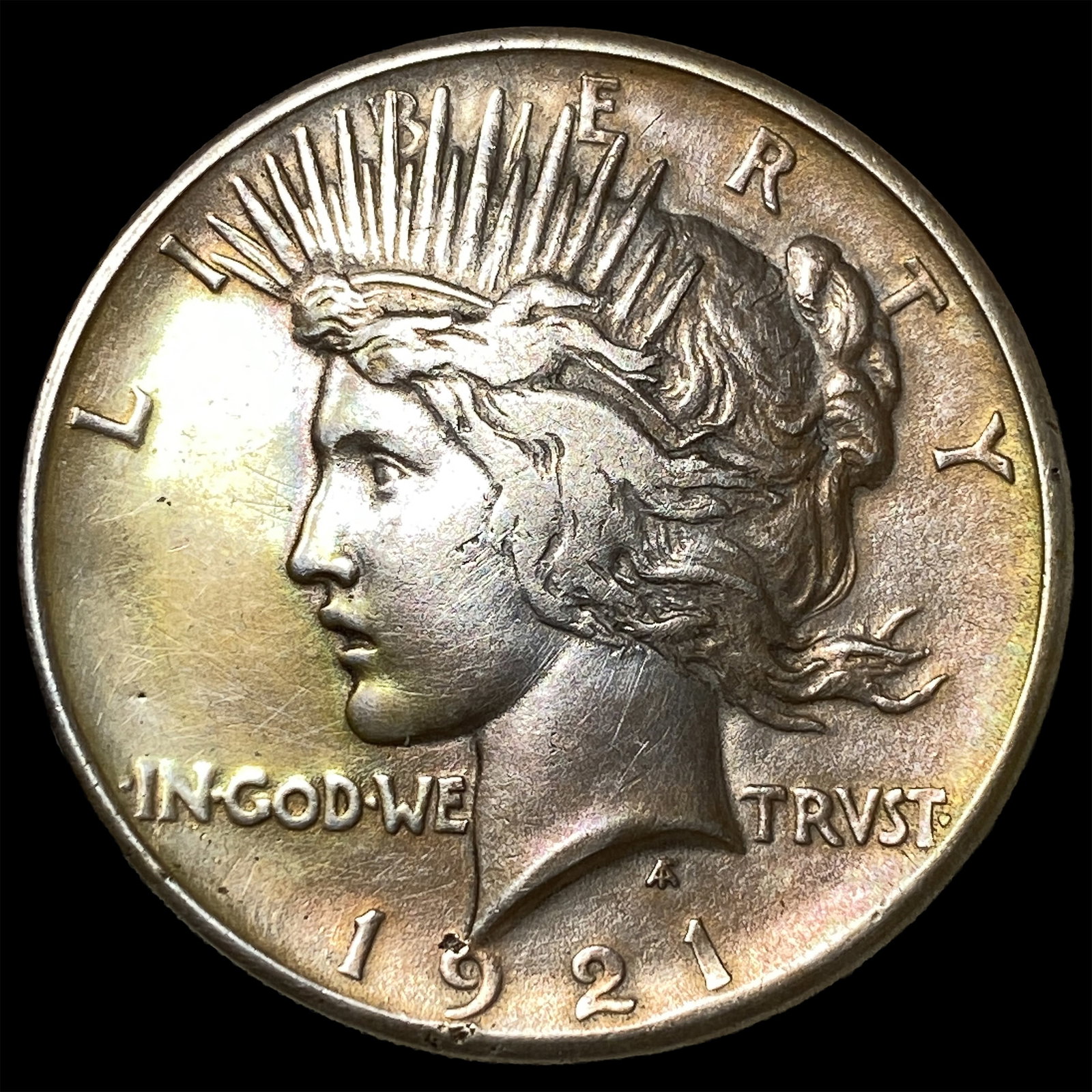1921 Silver Peace Dollar NEARLY UNCIRCULATED: 1921 Silver Peace Dollar NEARLY UNCIRCULATED