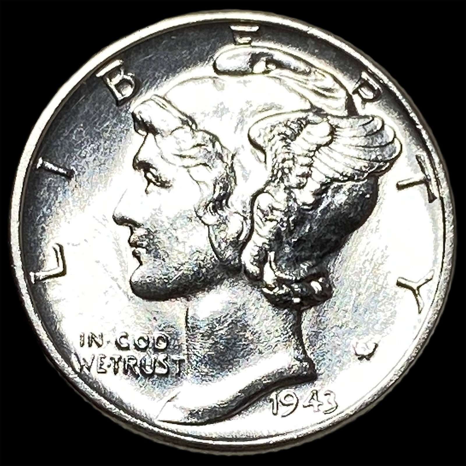 1943-S Silver Mercury Dime UNCIRCULATED: 1943-S Silver Mercury Dime UNCIRCULATED