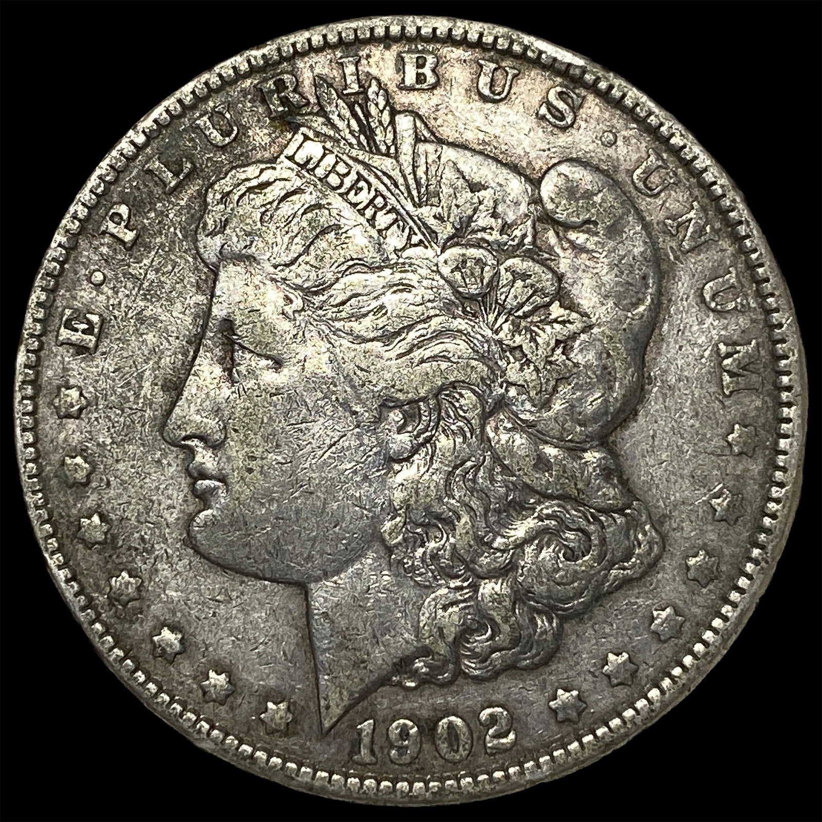 1902 Morgan Silver Dollar LIGHTLY CIRCULATED: 1902 Morgan Silver Dollar LIGHTLY CIRCULATED