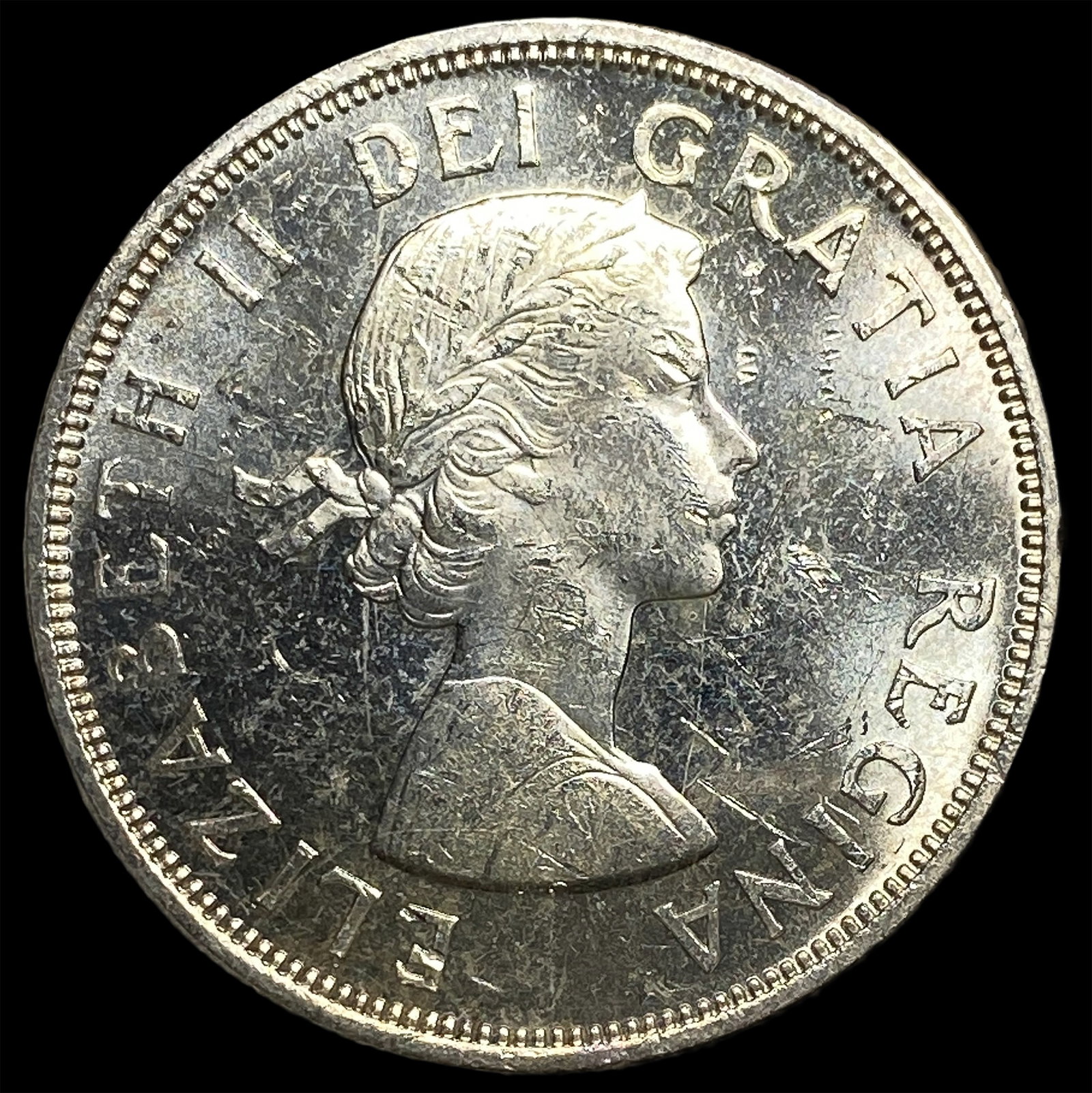 1964 Canada Silver Dollar Charlottetown. UNCIRCULATED: 1964 Canada Silver Dollar Charlottetown. UNCIRCULATED
