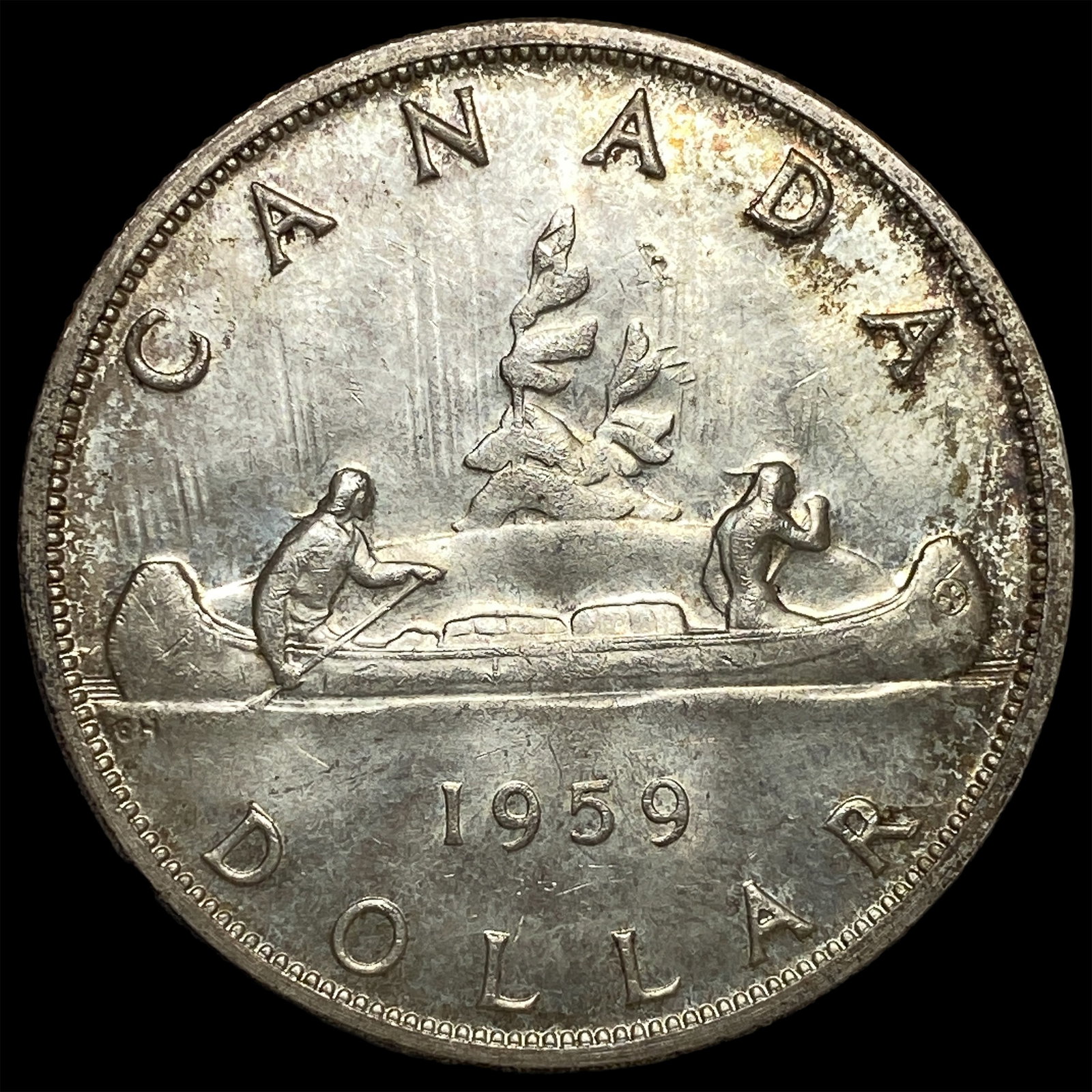 1959 Canada Silver Dollar UNCIRCULATED - 2