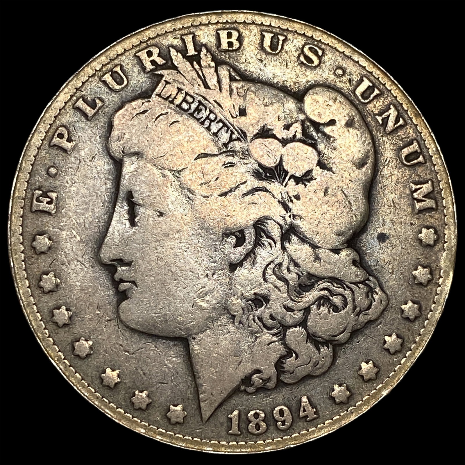 1894-O Silver Morgan Dollar LIGHTLY CIRCULATED: 1894-O Silver Morgan Dollar LIGHTLY CIRCULATED