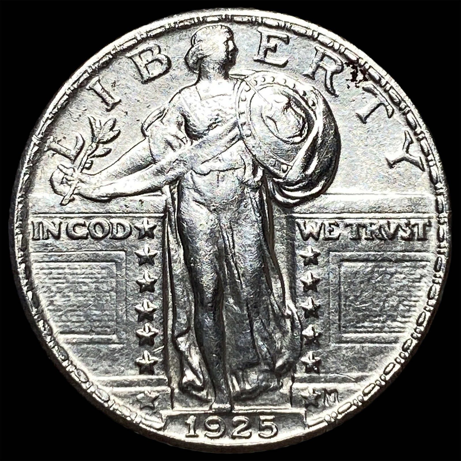 1925 Standing Liberty Quarter UNCIRCULATED: 1925 Standing Liberty Quarter UNCIRCULATED
