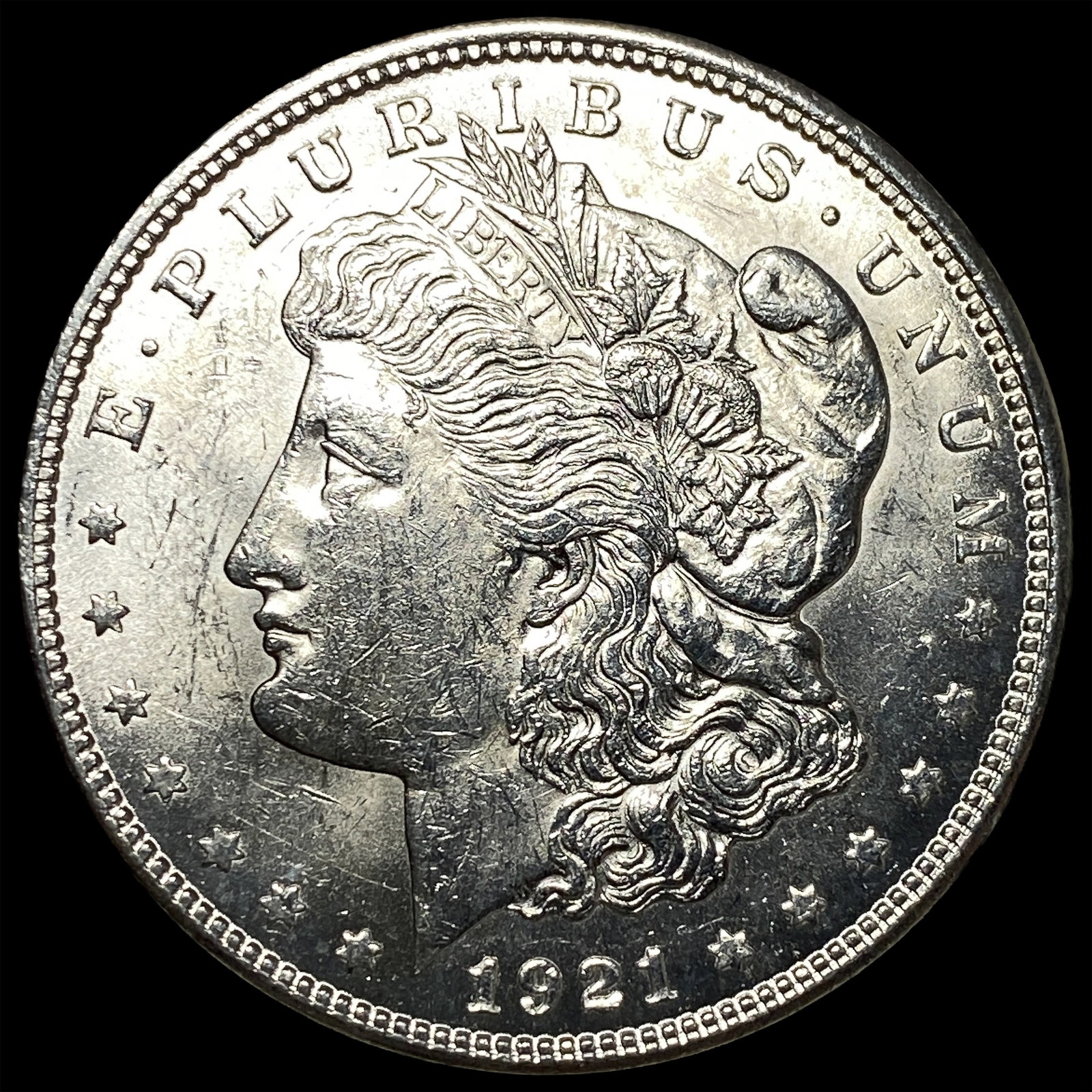 1921 Silver Morgan Dollar UNCIRCULATED: 1921 Silver Morgan Dollar UNCIRCULATED