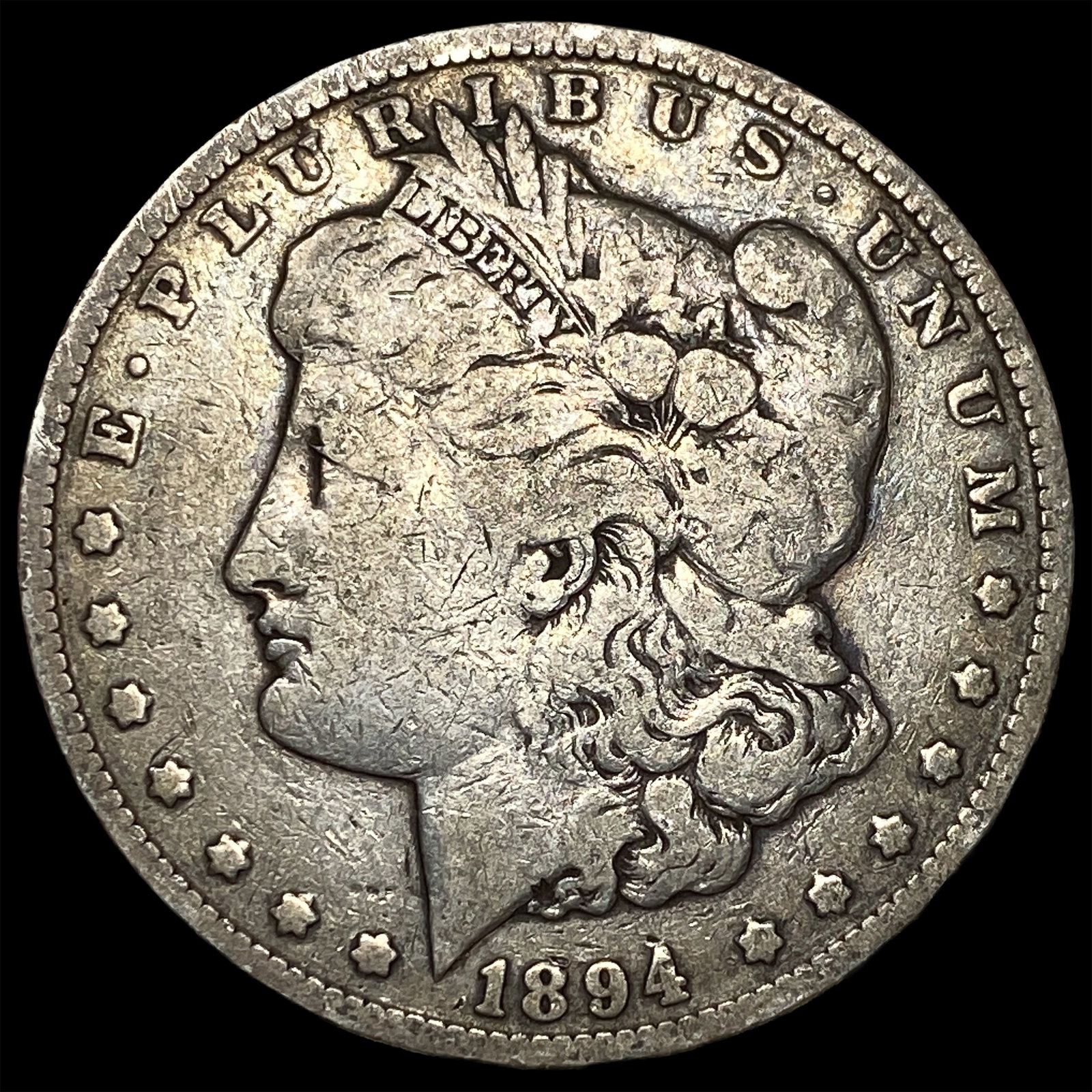 1894-O Silver Morgan Dollar LIGHTLY CIRCULATED: 1894-O Silver Morgan Dollar LIGHTLY CIRCULATED