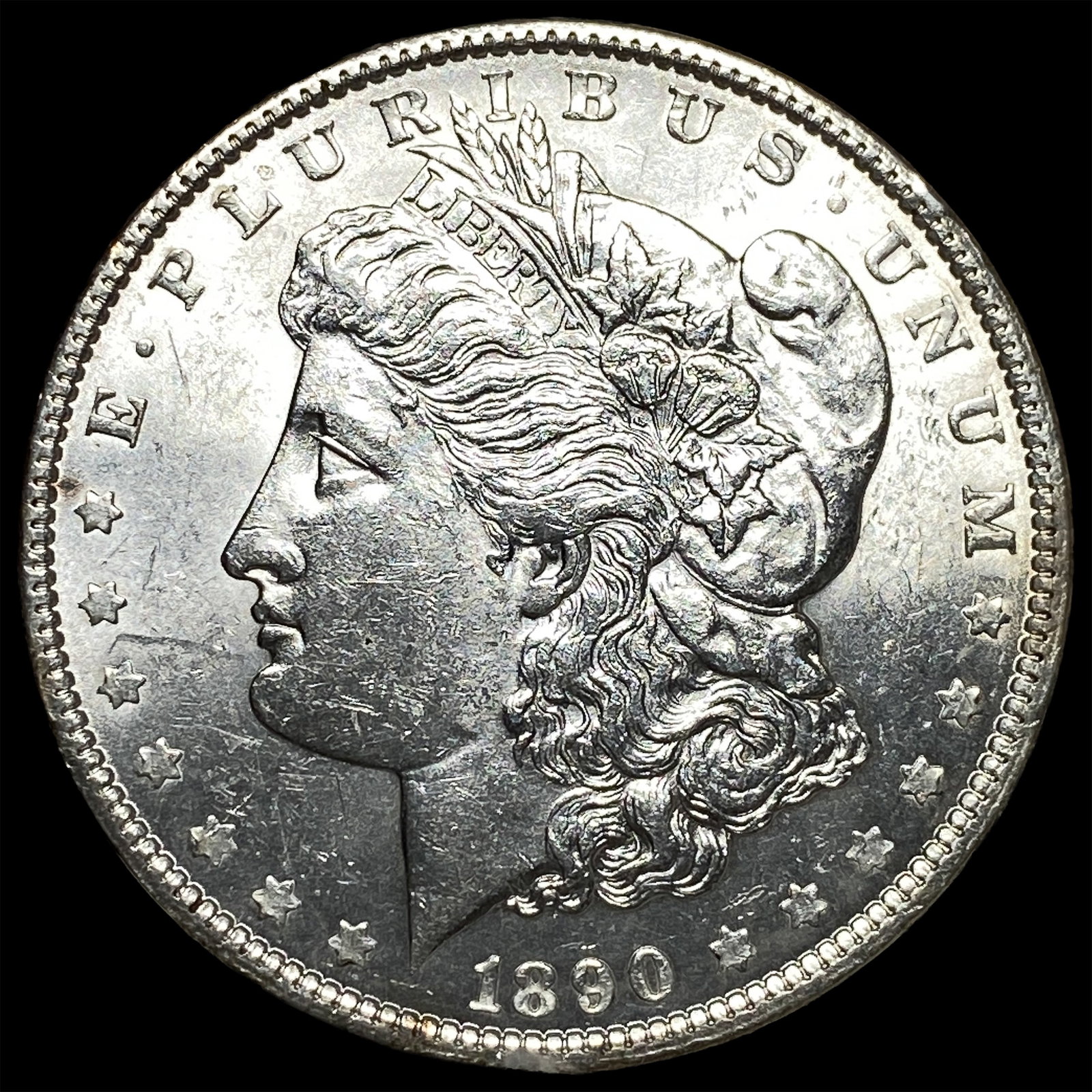 1890 Morgan Silver Dollar CHOICE BU: 1890 Morgan Silver Dollar CHOICE BU