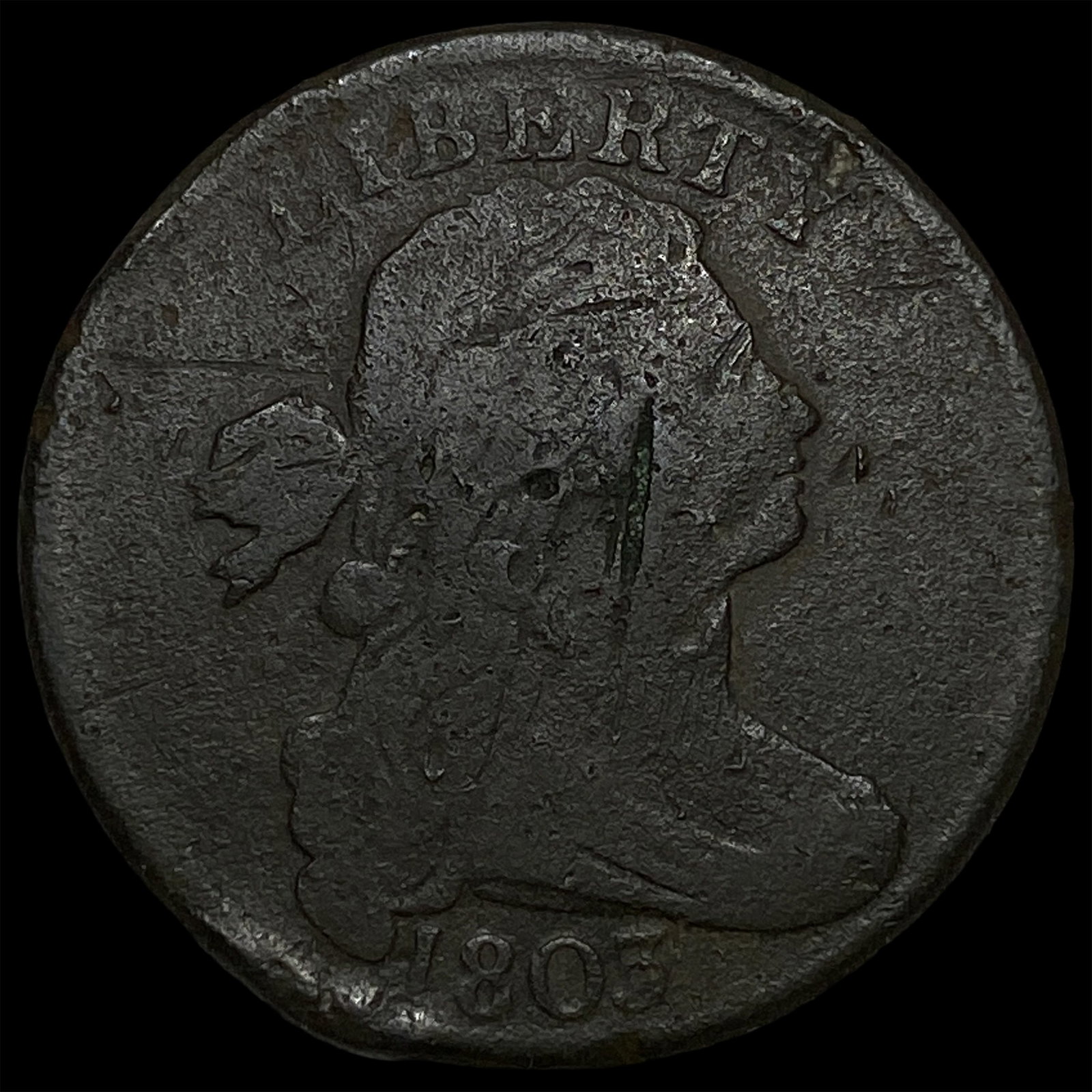 1803 Draped Bust Large Cent NICELY CIRCULATED: 1803 Draped Bust Large Cent NICELY CIRCULATED