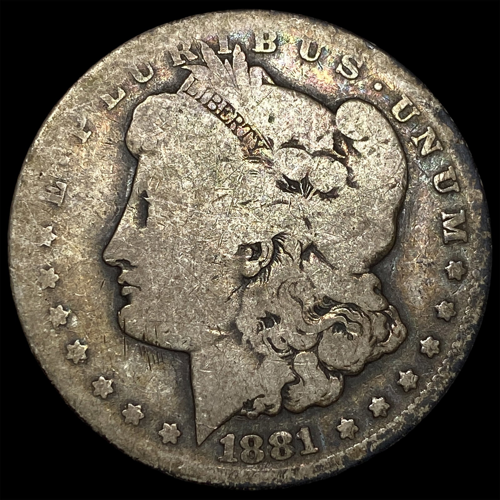 1881-CC Silver Morgan Dollar NICELY CIRCULATED: 1881-CC Silver Morgan Dollar NICELY CIRCULATED