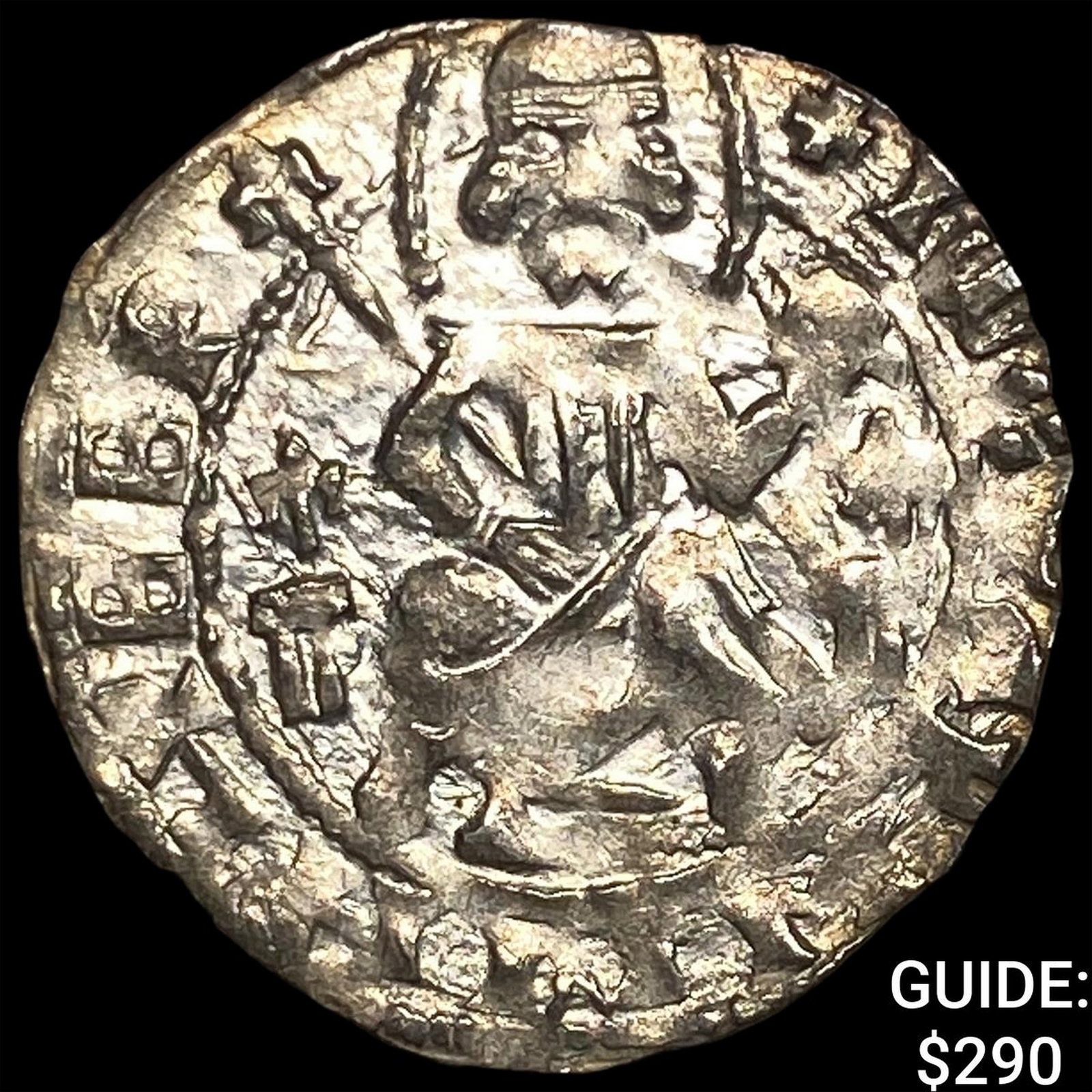 Bulgaria Ivan Statsimir 1352-1396 AD Silver Grosh: Bulgaria Ivan Statsimir 1352-1396 AD Silver Grosh