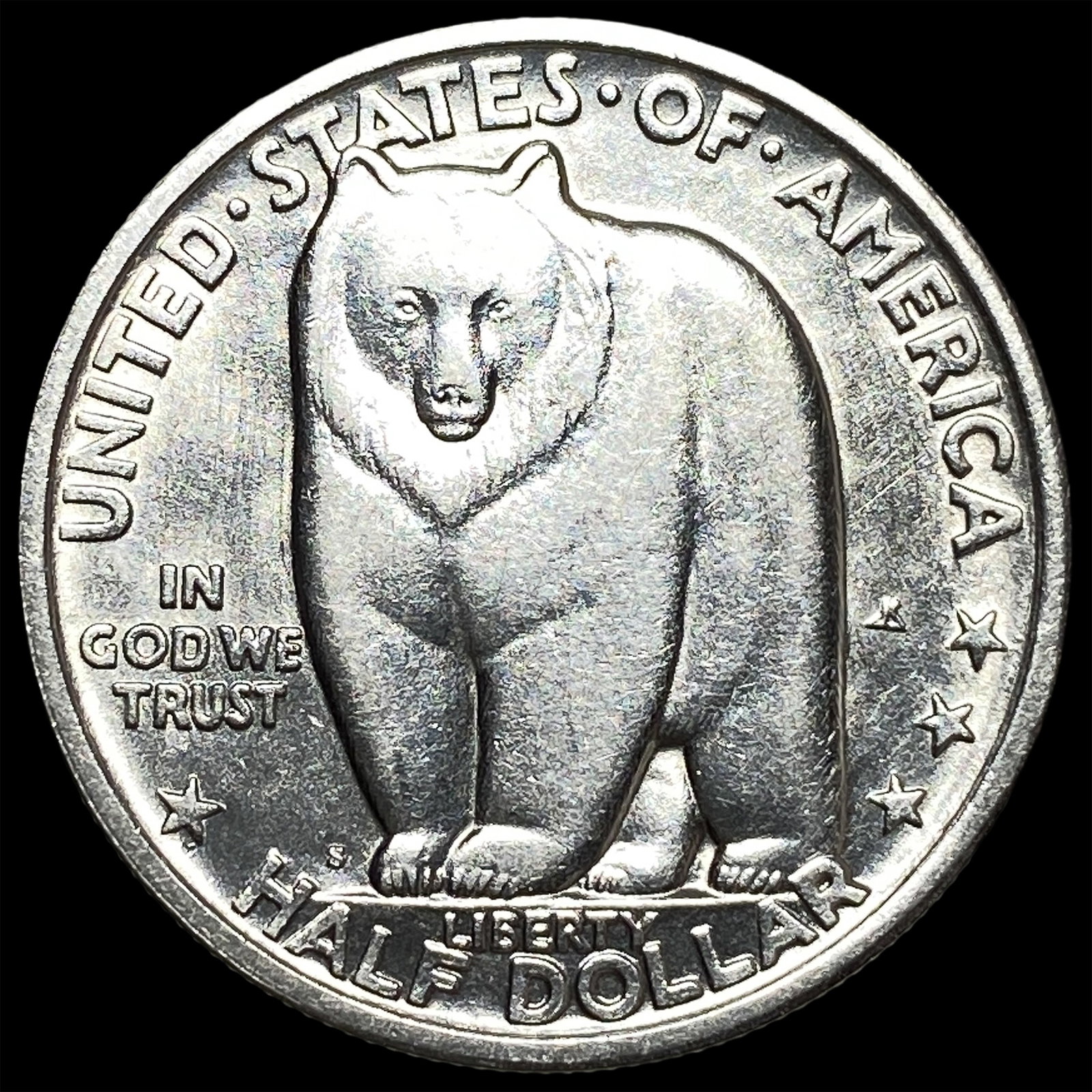 1936-S Silver Bay Bridge Half Dollar UNCIRCULATED: 1936-S Silver Bay Bridge Half Dollar UNCIRCULATED