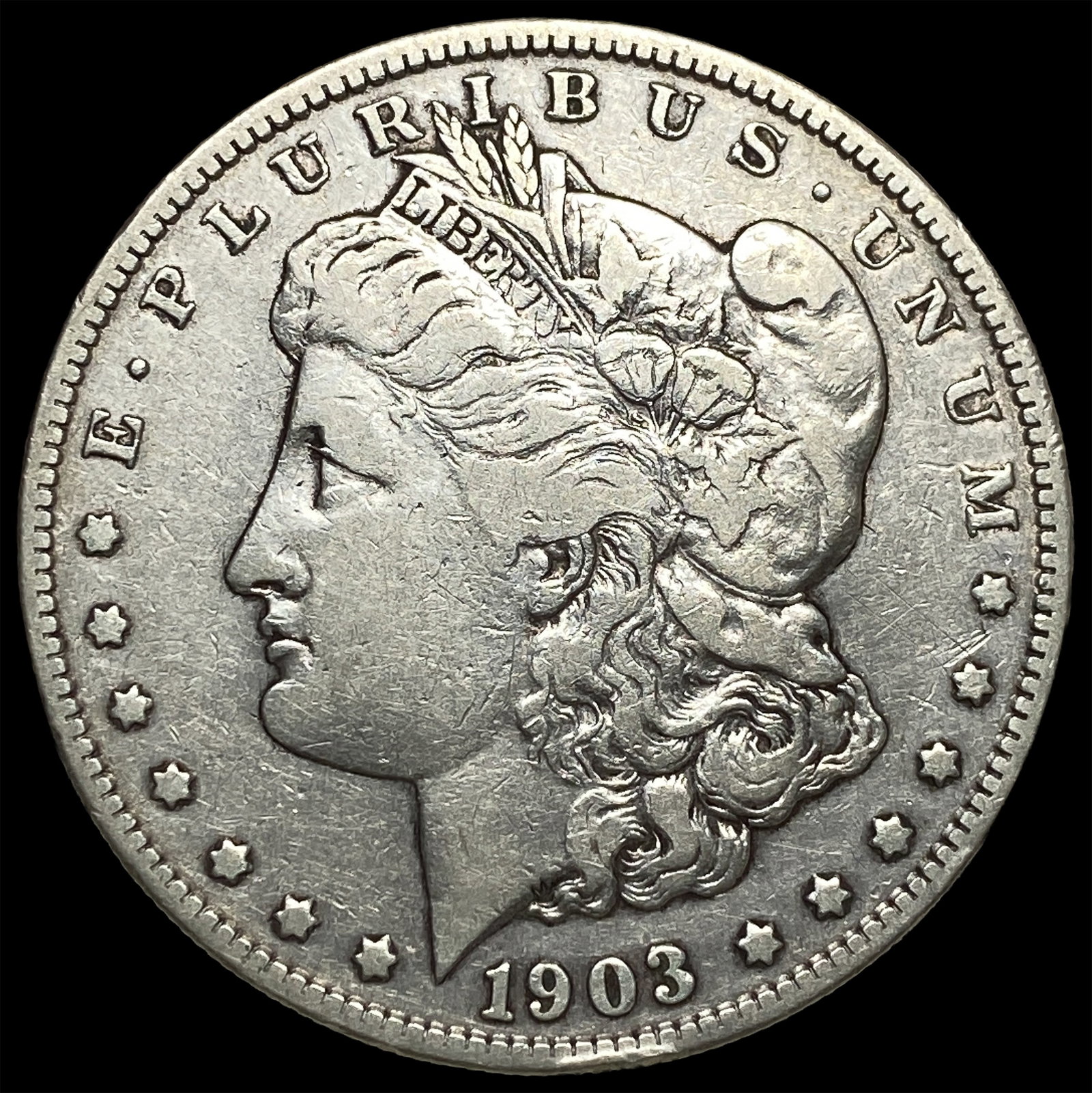 1903-S Silver Morgan Dollar LIGHTLY CIRCULATED: 1903-S Silver Morgan Dollar LIGHTLY CIRCULATED