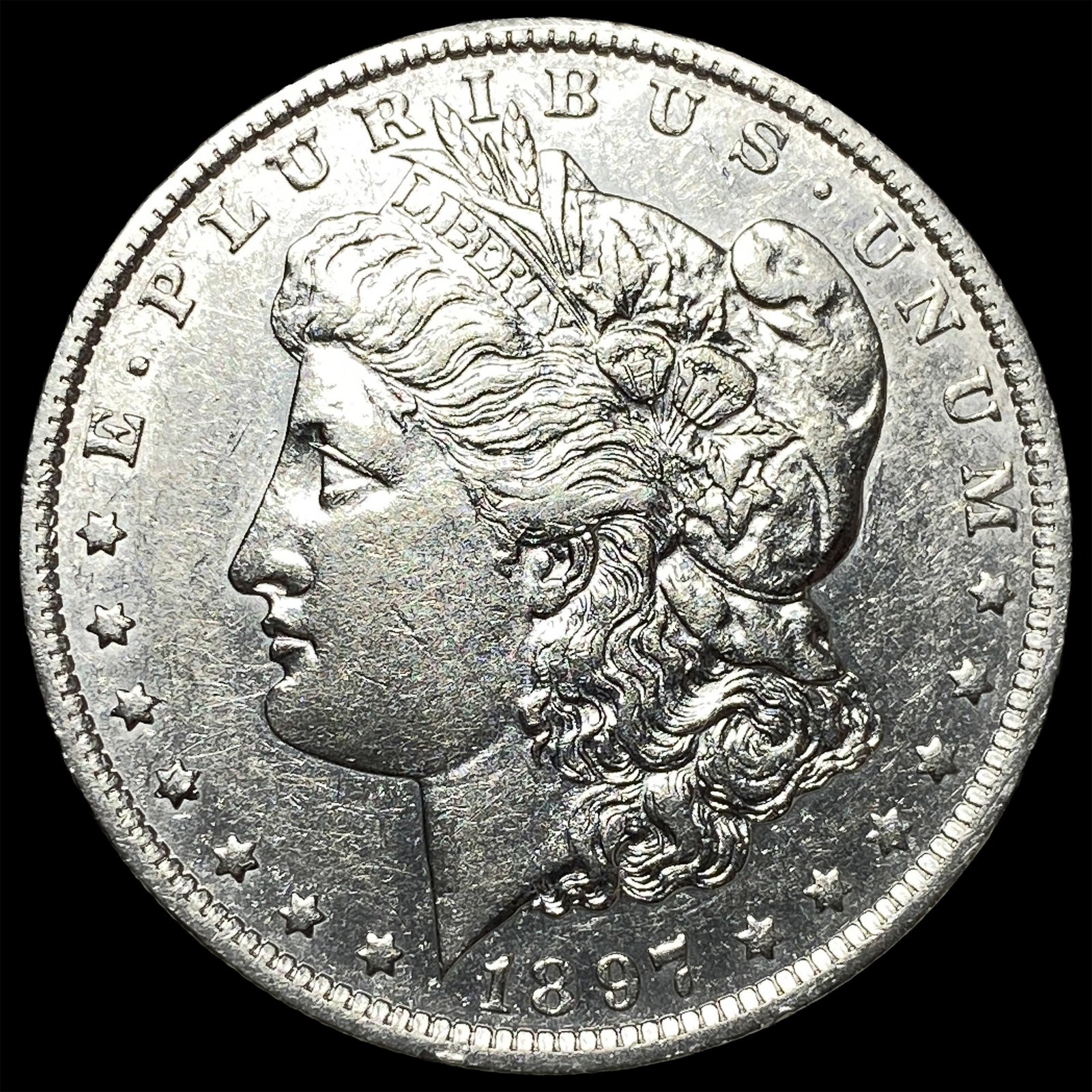 1897-O Silver Morgan Dollar CHOICE AU: 1897-O Silver Morgan Dollar CHOICE AU