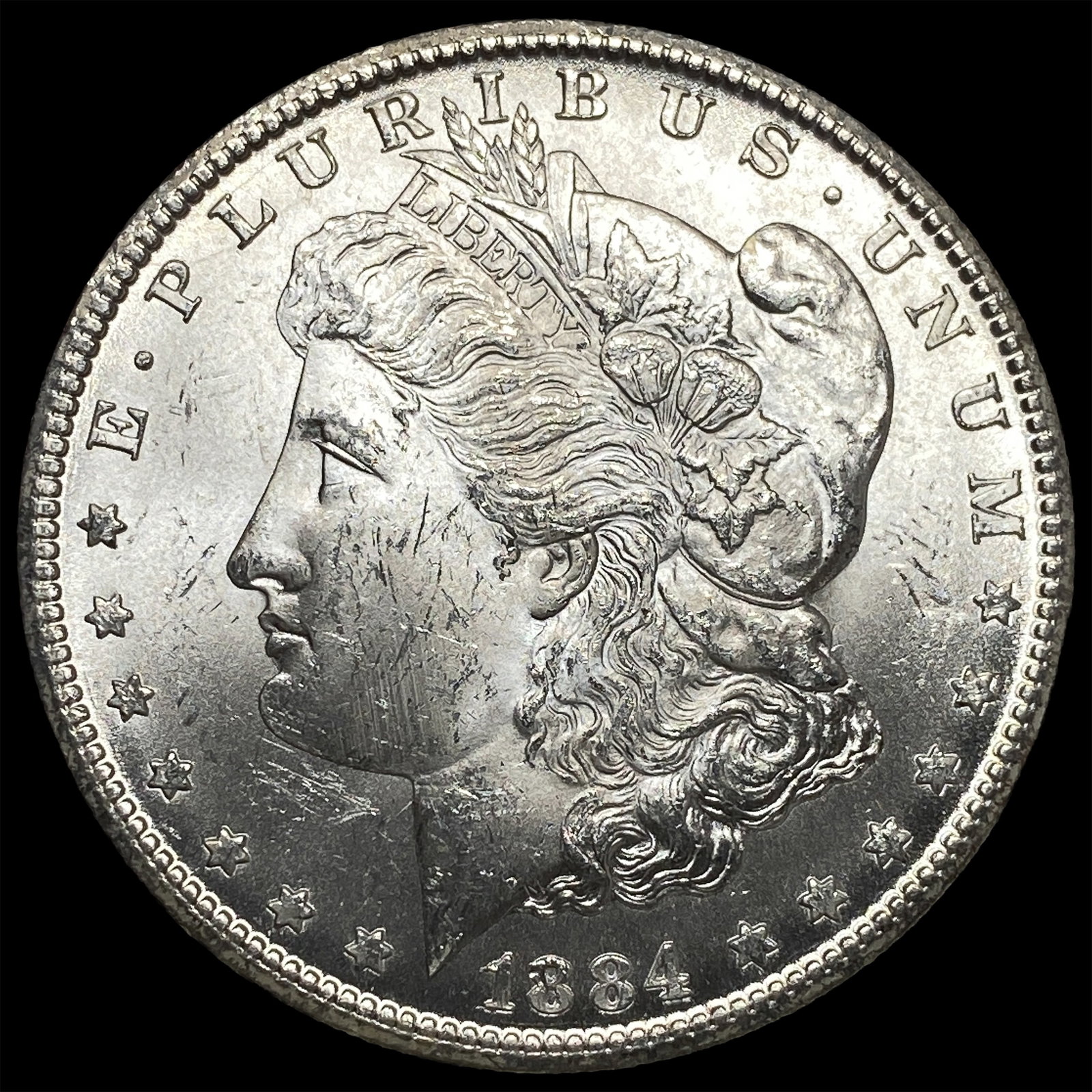 1884-CC Silver Morgan Dollar UNCIRCULATED: 1884-CC Silver Morgan Dollar UNCIRCULATED
