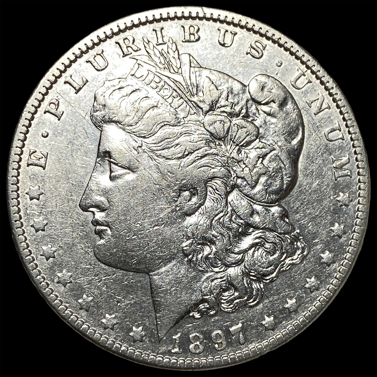 1897-O Silver Morgan Dollar CLOSELY UNCIRCULATED: 1897-O Silver Morgan Dollar CLOSELY UNCIRCULATED