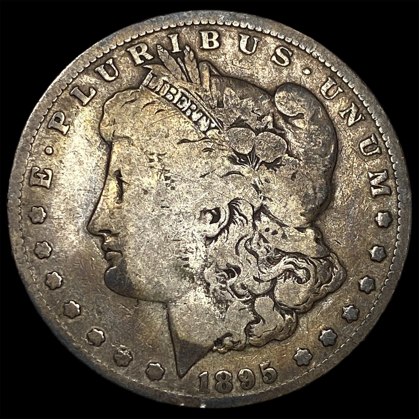 1895-O Silver Morgan Dollar NICELY CIRCULATED (1 of 2)