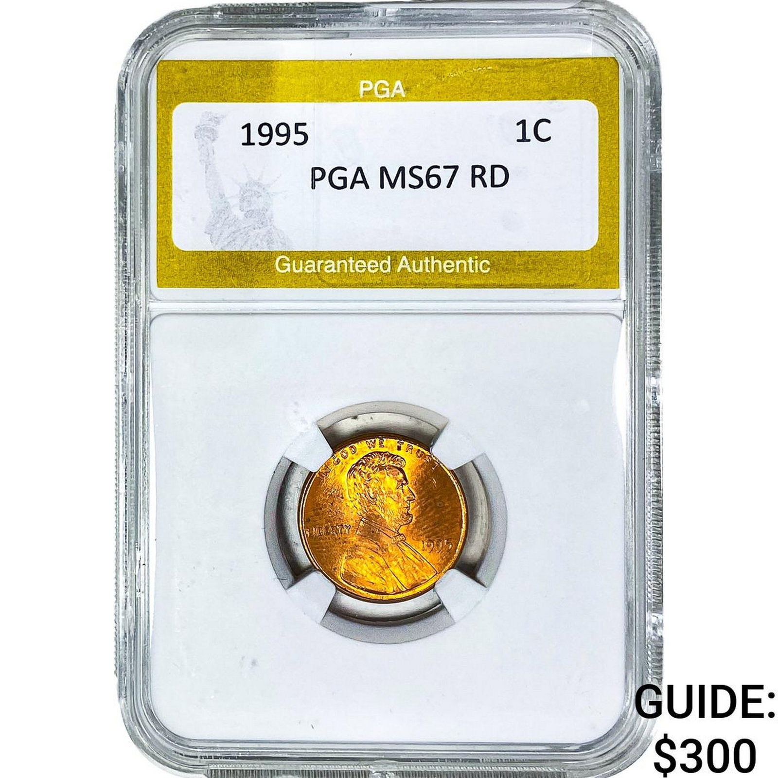 1995 Wheat Cent PGA MS67 RD (1 of 2)