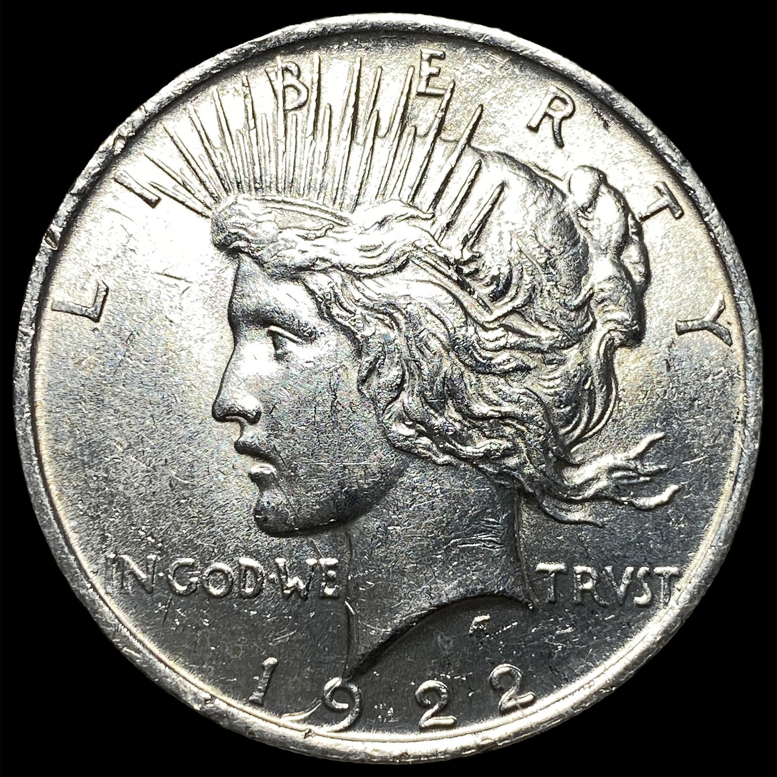1922 Silver Peace Dollar UNCIRCULATED (1 of 2)