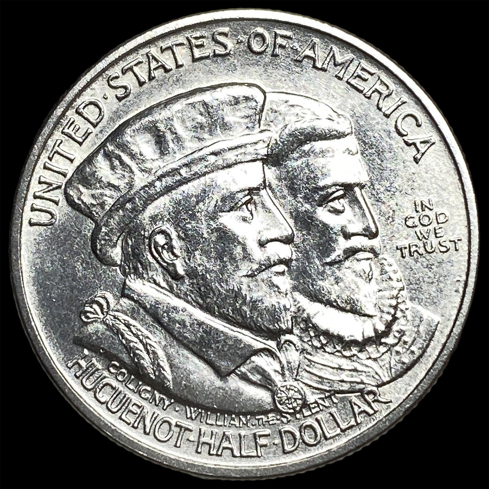1924 Silver Huguenot-Walloon Half Dollar UNCIRCULATED: 1924 Silver Huguenot-Walloon Half Dollar UNCIRCULATED