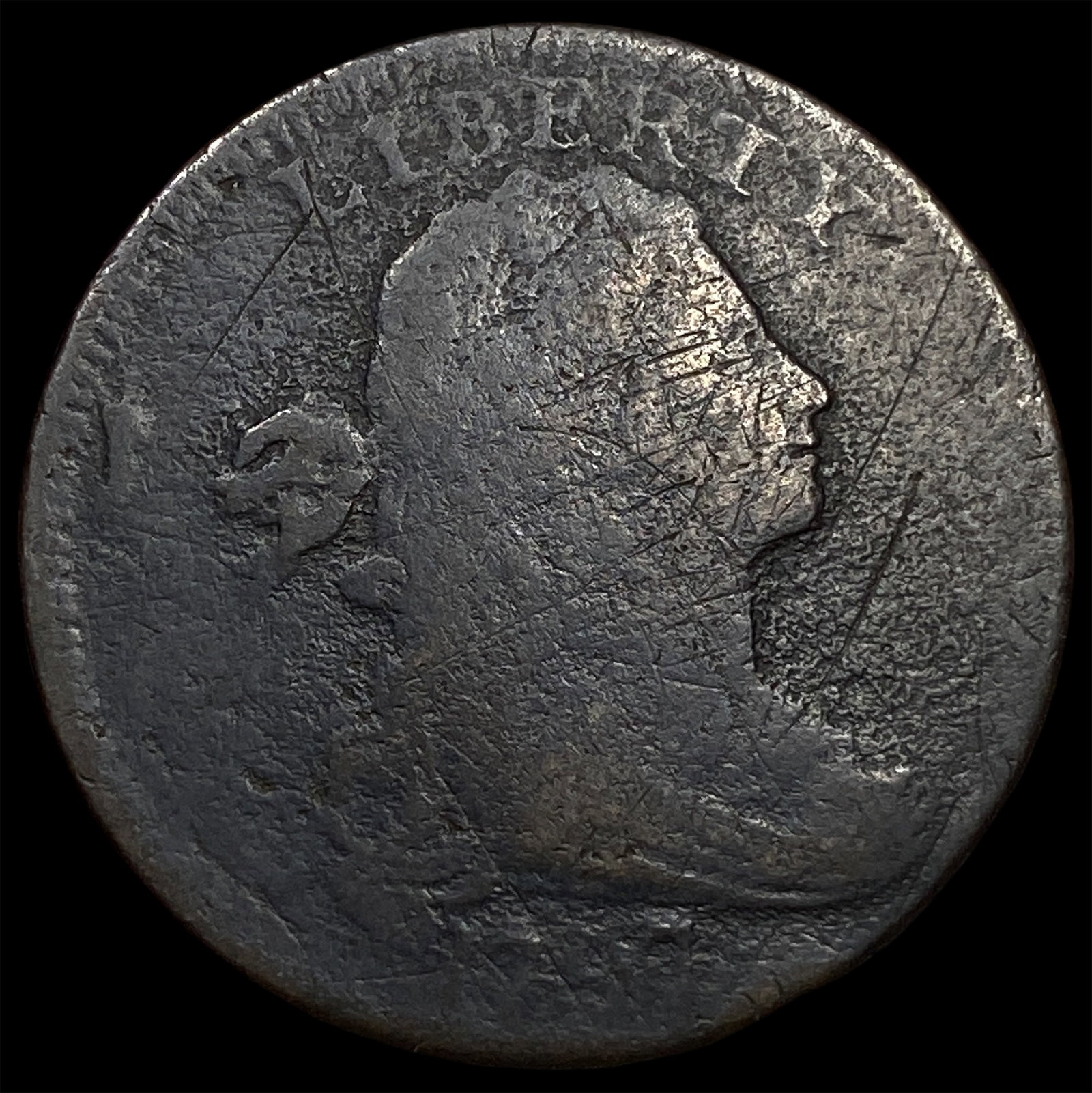 1798 Draped Bust Large Cent LIGHTLY CIRCULATED: 1798 Draped Bust Large Cent LIGHTLY CIRCULATED