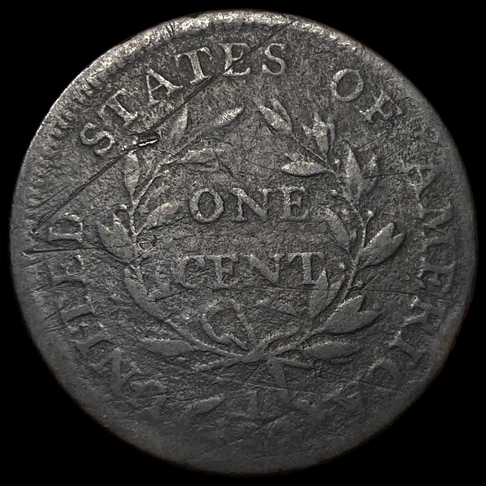 1798 Draped Bust Large Cent LIGHTLY CIRCULATED - 2