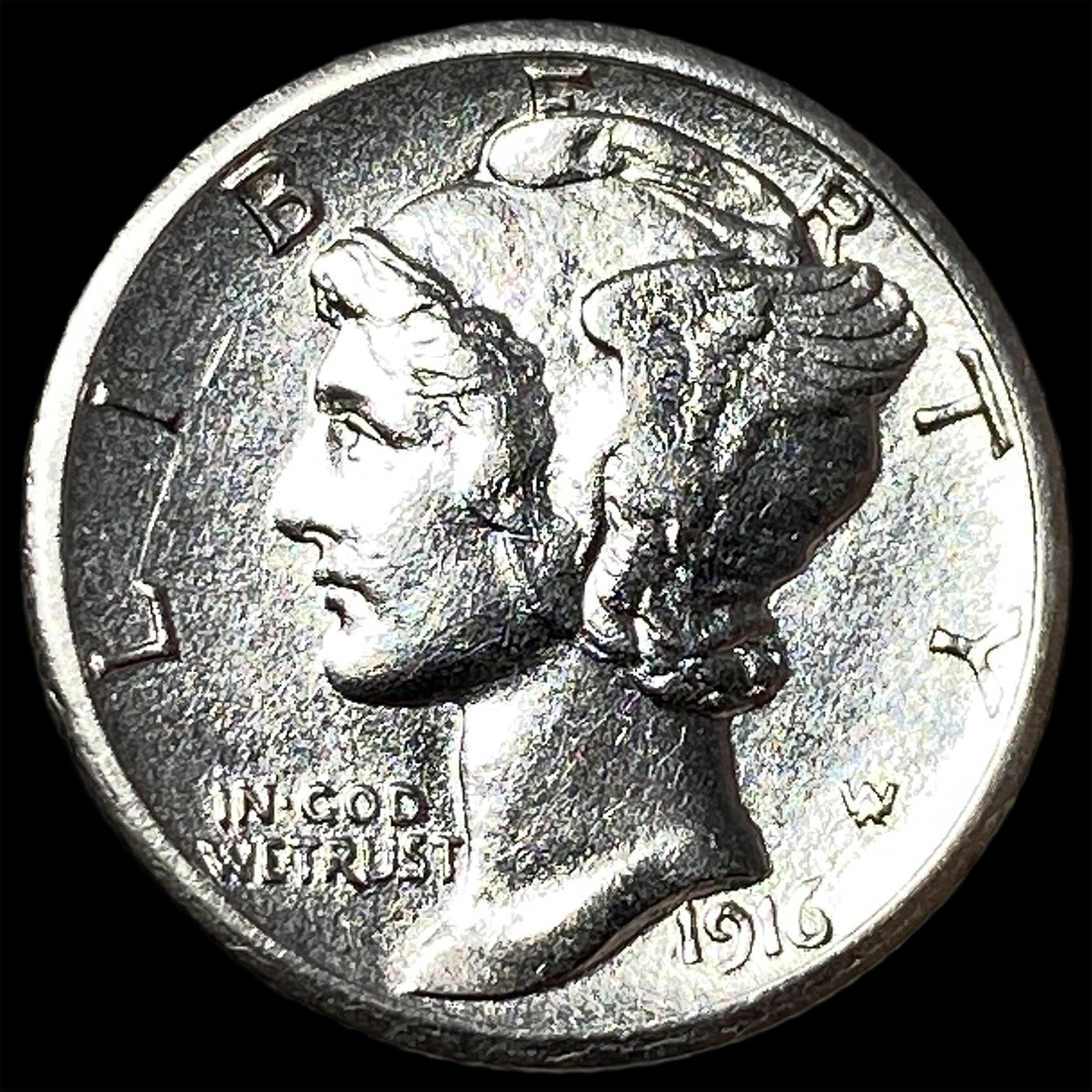 1916 Mercury Dime UNCIRCULATED: 1916 Mercury Dime UNCIRCULATED