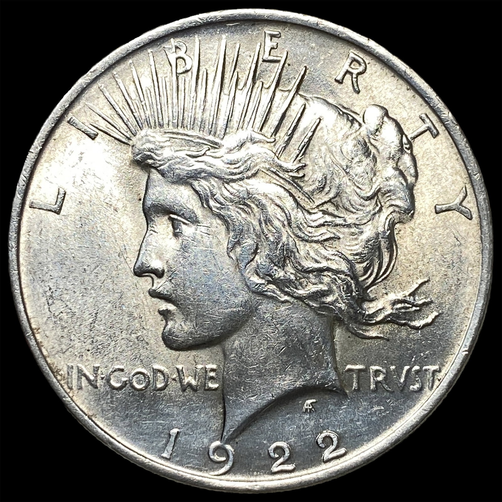 1922 Silver Peace Dollar UNCIRCULATED: 1922 Silver Peace Dollar UNCIRCULATED
