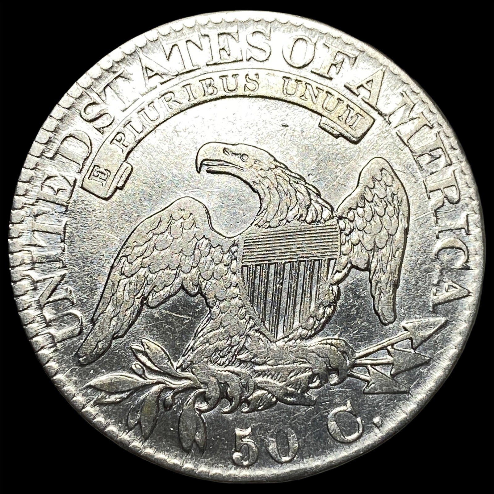 1824 Capped Bust Half Dollar CHOICE AU - 2