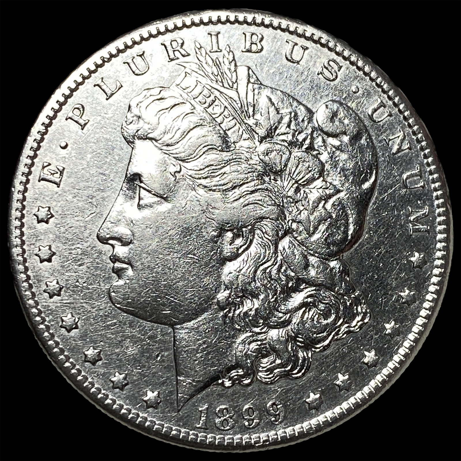 1899-S Silver Morgan Dollar CLOSELY UNCIRCULATED: 1899-S Silver Morgan Dollar CLOSELY UNCIRCULATED