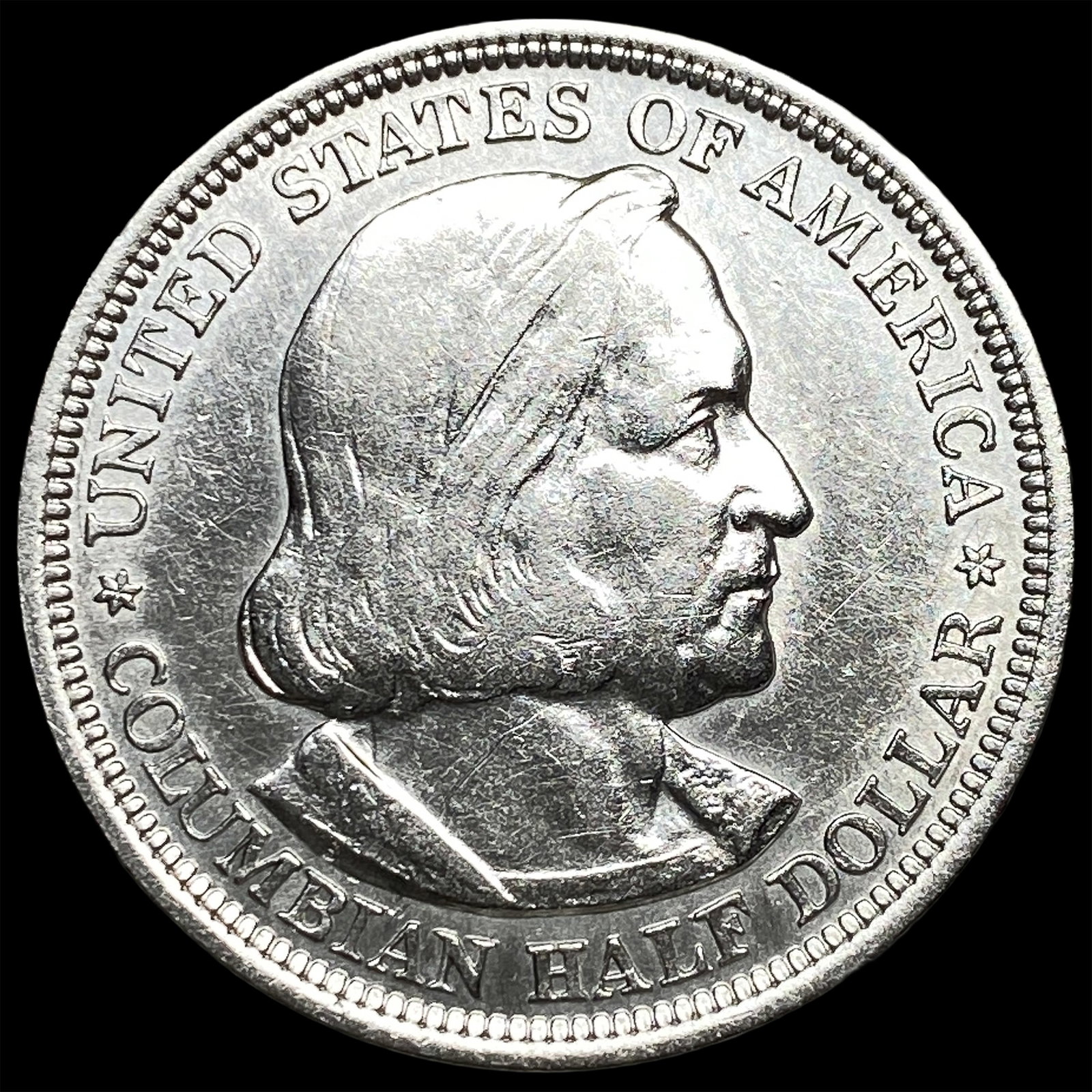 1893 Silver Columbian Half Dollar UNCIRCULATED: 1893 Silver Columbian Half Dollar UNCIRCULATED