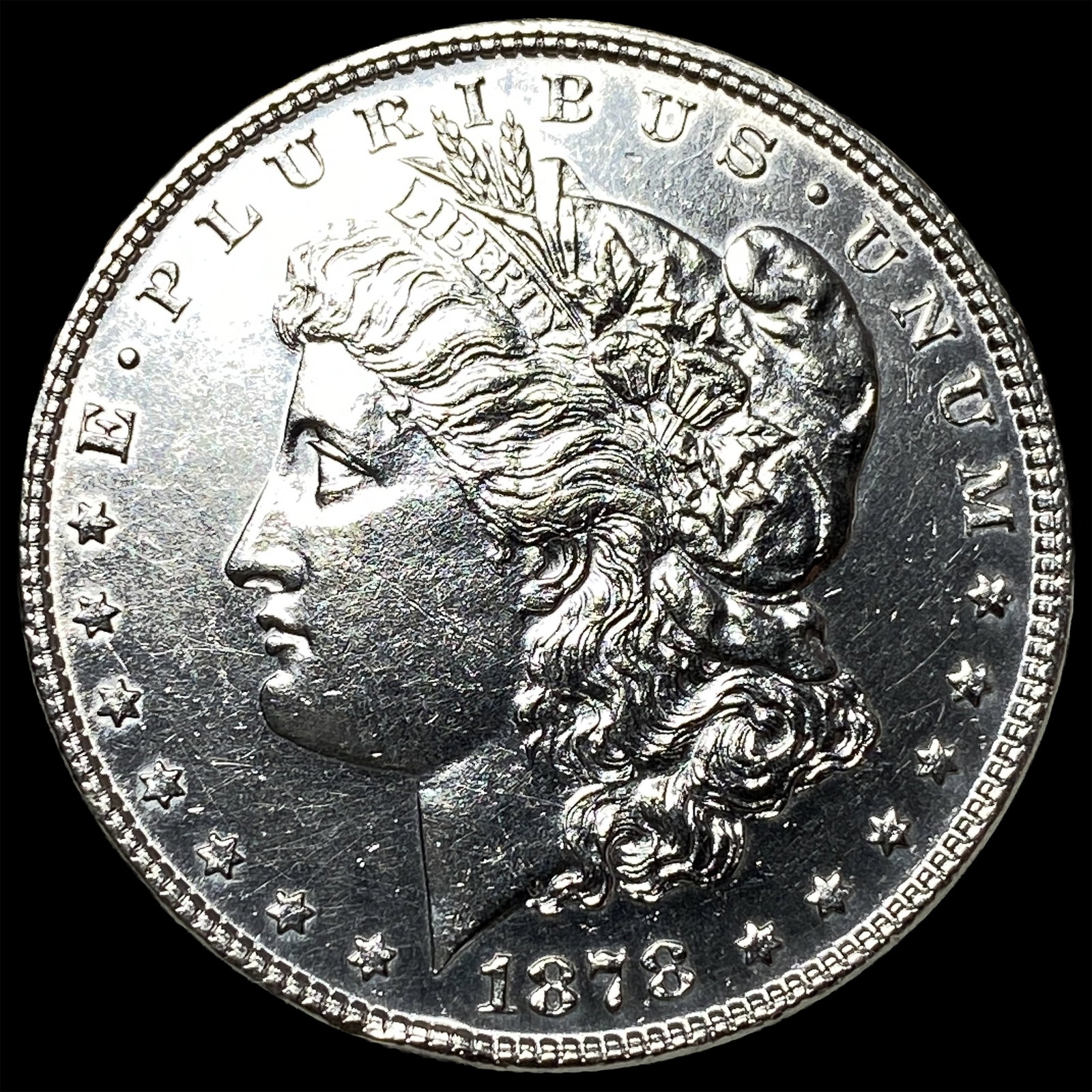 1878 Silver Morgan Dollar UNCIRCULATED: 1878 Silver Morgan Dollar UNCIRCULATED