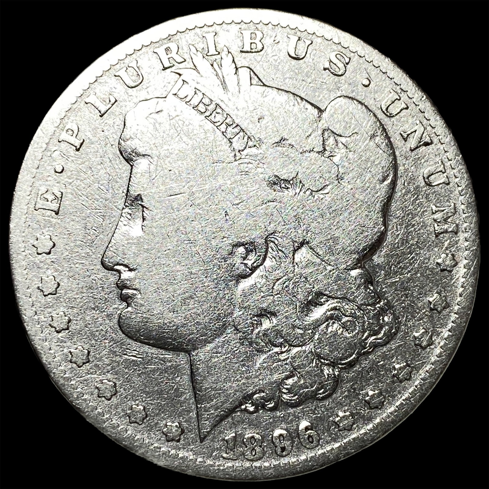 1896-O Silver Morgan Dollar LIGHTLY CIRCULATED: 1896-O Silver Morgan Dollar LIGHTLY CIRCULATED