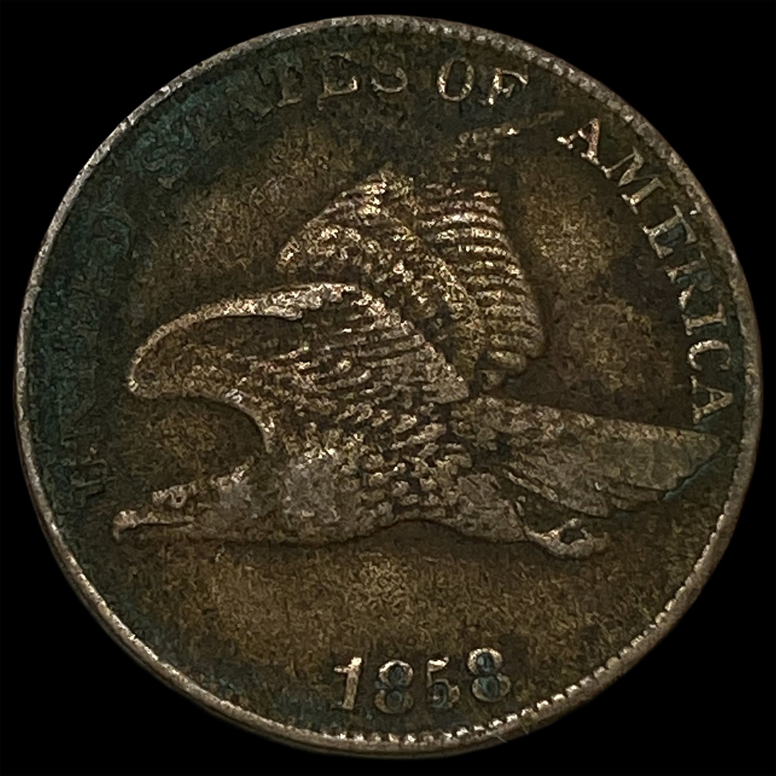 1858 Flying Eagle Cent LIGHTLY CIRCULATED: 1858 Flying Eagle Cent LIGHTLY CIRCULATED