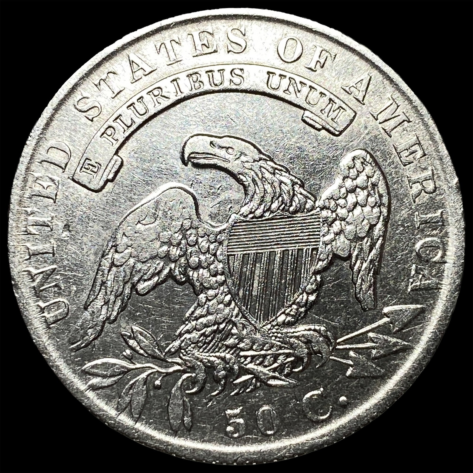 1834 Capped Bust Half Dollar CLOSELY UNCIRCULATED - 2