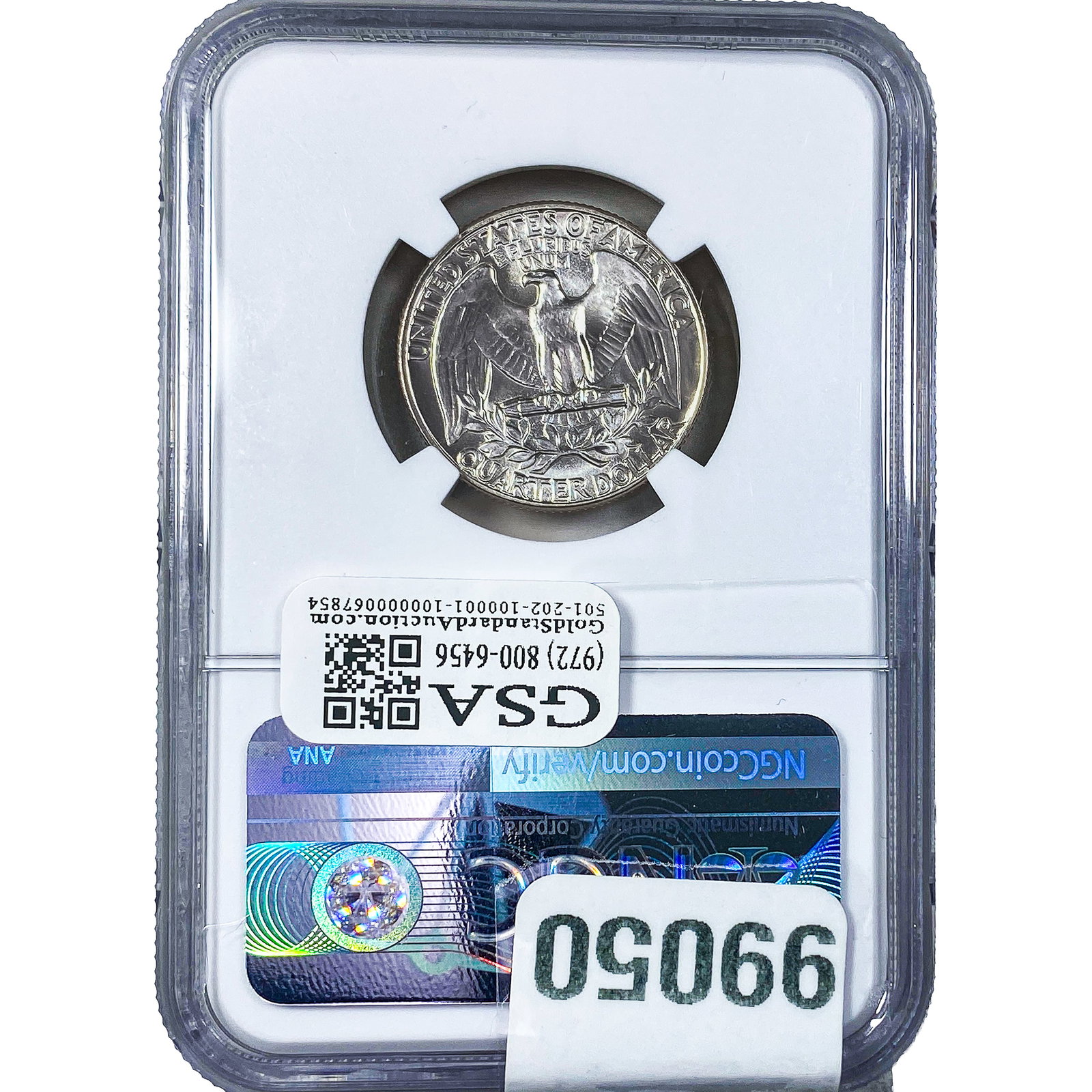 1951 Washington Silver Quarter NGC PF64 - 2
