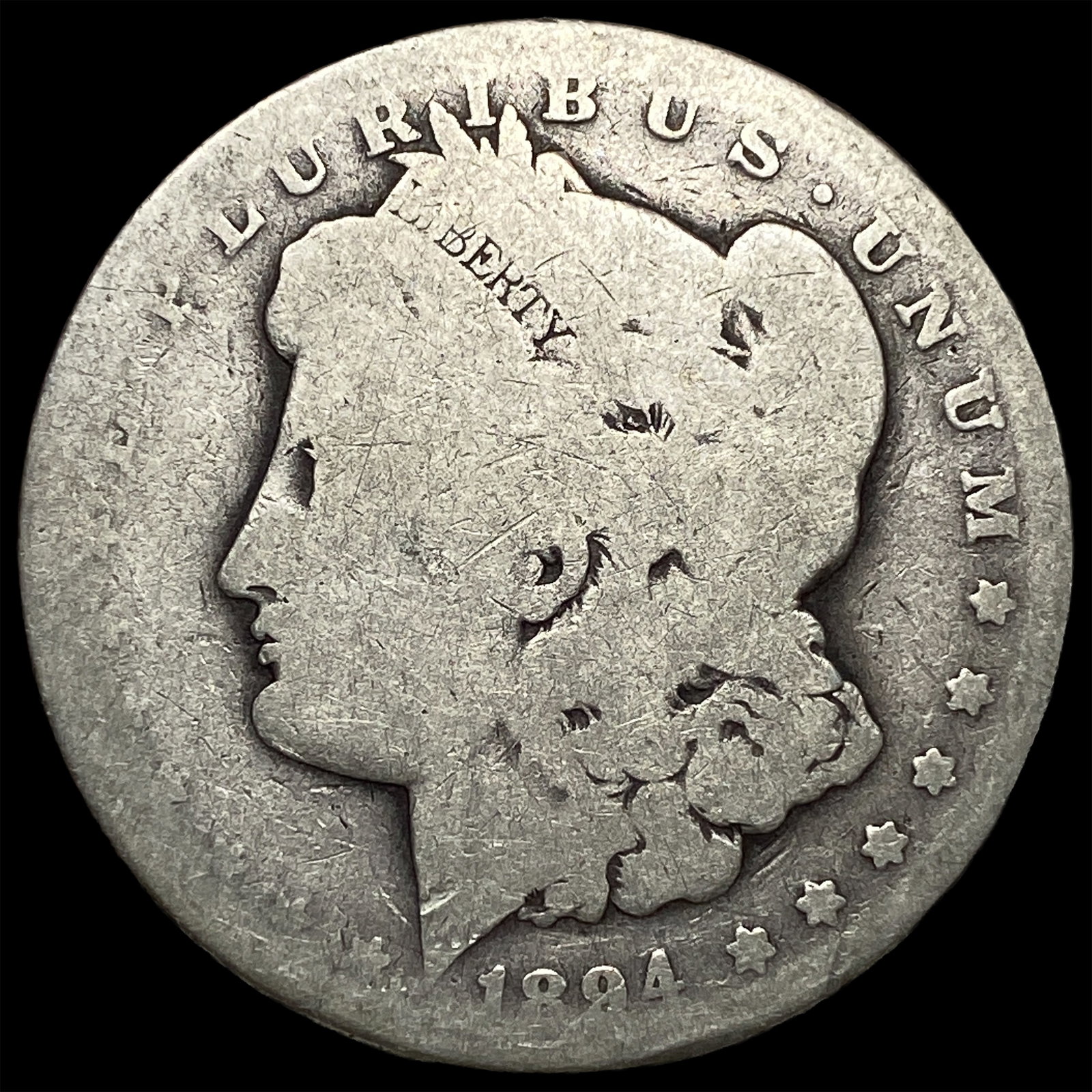 1894-O Silver Morgan Dollar NICELY CIRCULATED: 1894-O Silver Morgan Dollar NICELY CIRCULATED