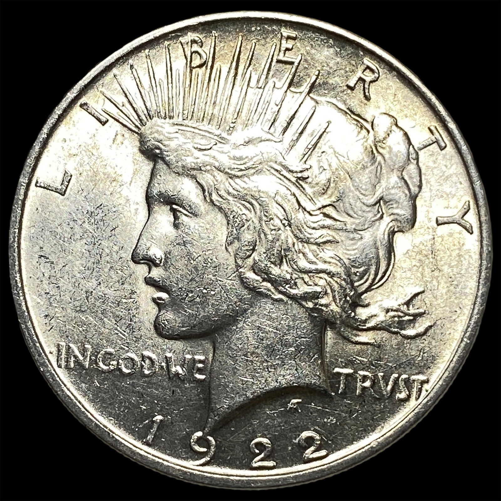 1922 Silver Peace Dollar UNCIRCULATED: 1922 Silver Peace Dollar UNCIRCULATED