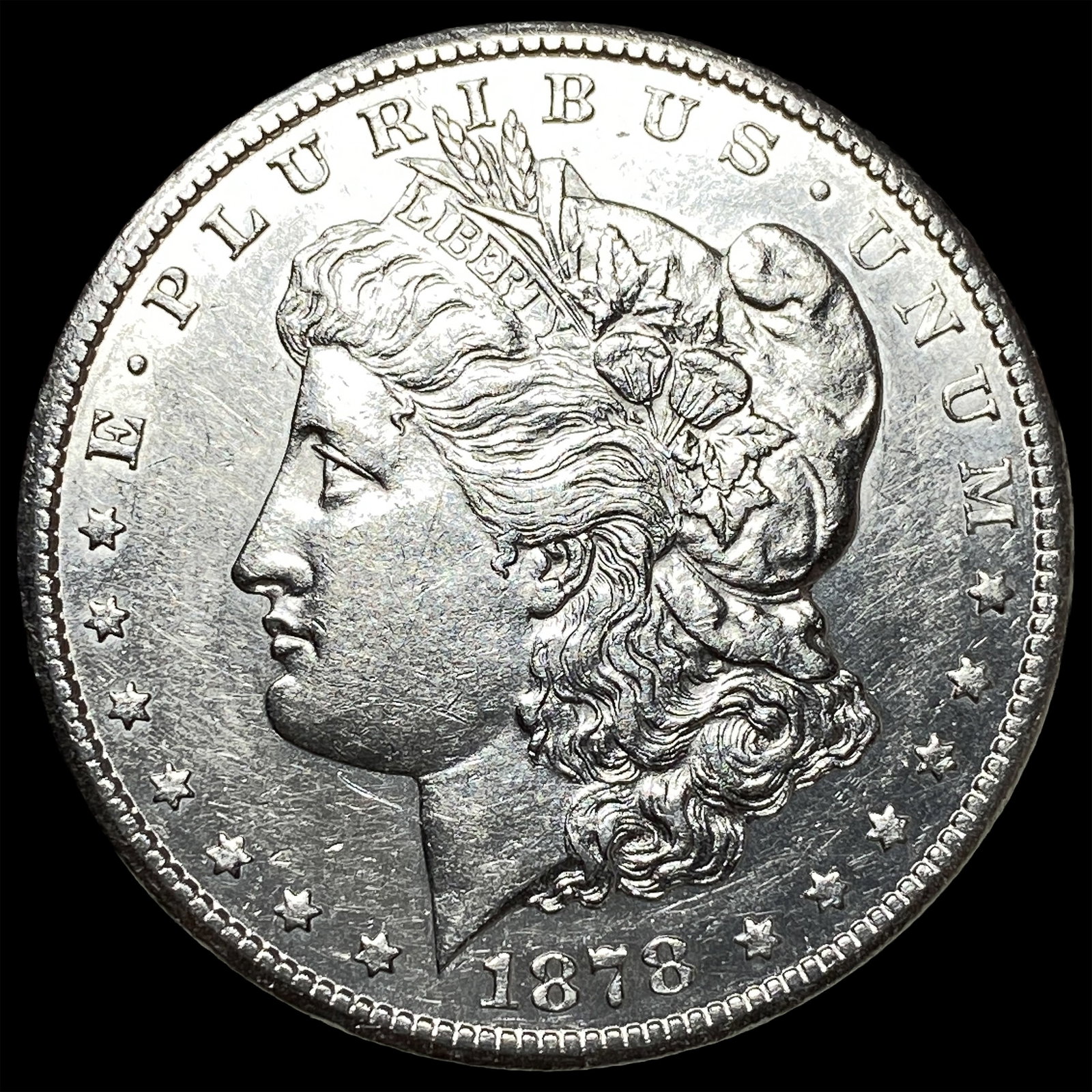 1878-S Silver Morgan Dollar UNCIRCULATED: 1878-S Silver Morgan Dollar UNCIRCULATED