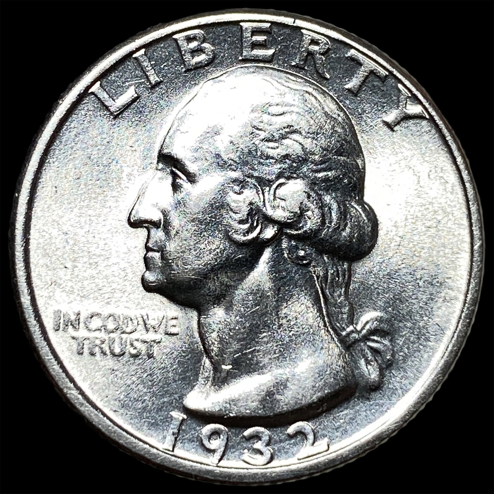 1932 Silver Washington Quarter UNCIRCULATED: 1932 Silver Washington Quarter UNCIRCULATED
